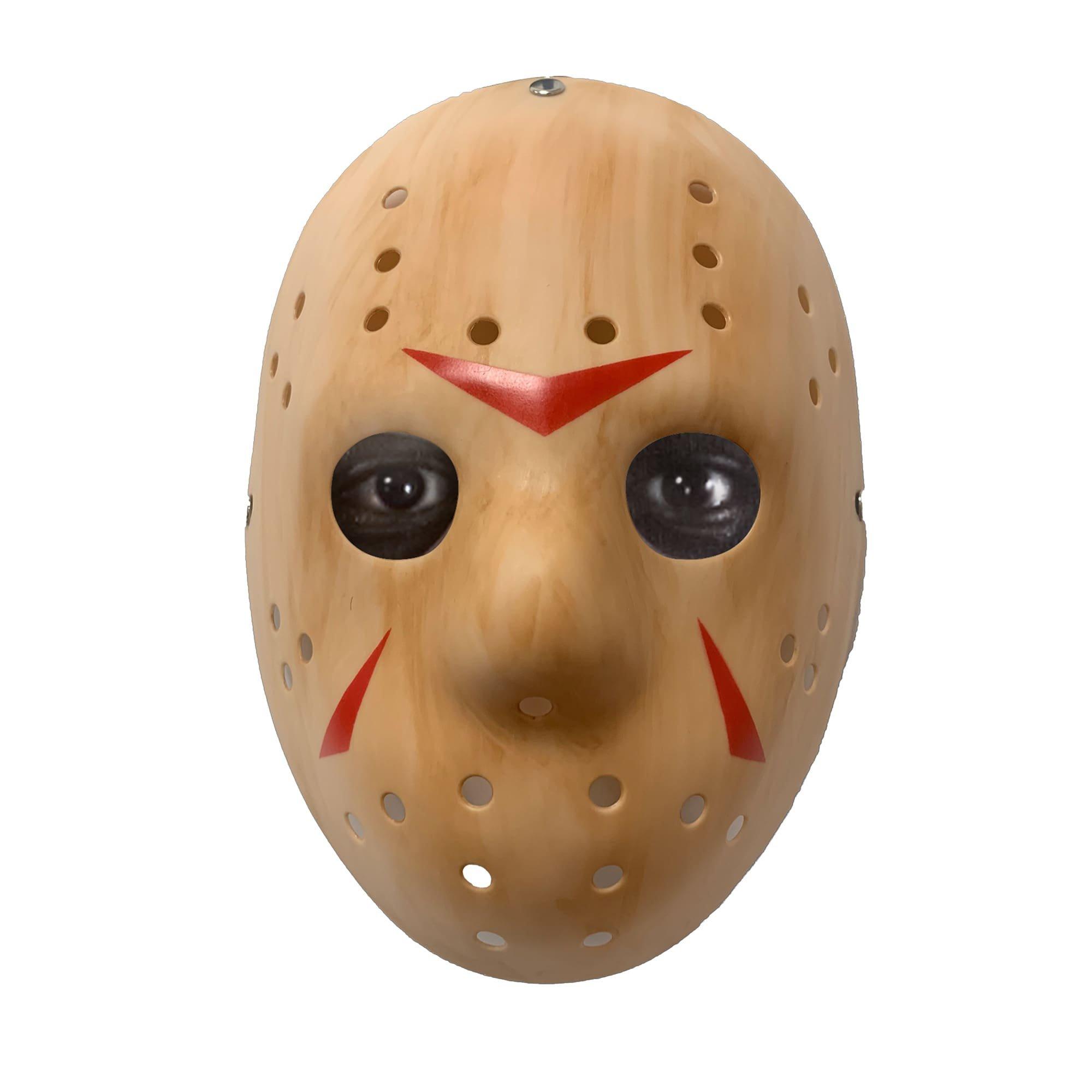 Adult Friday the 13th Jason Voorhees Hockey Half Mask - Deluxe