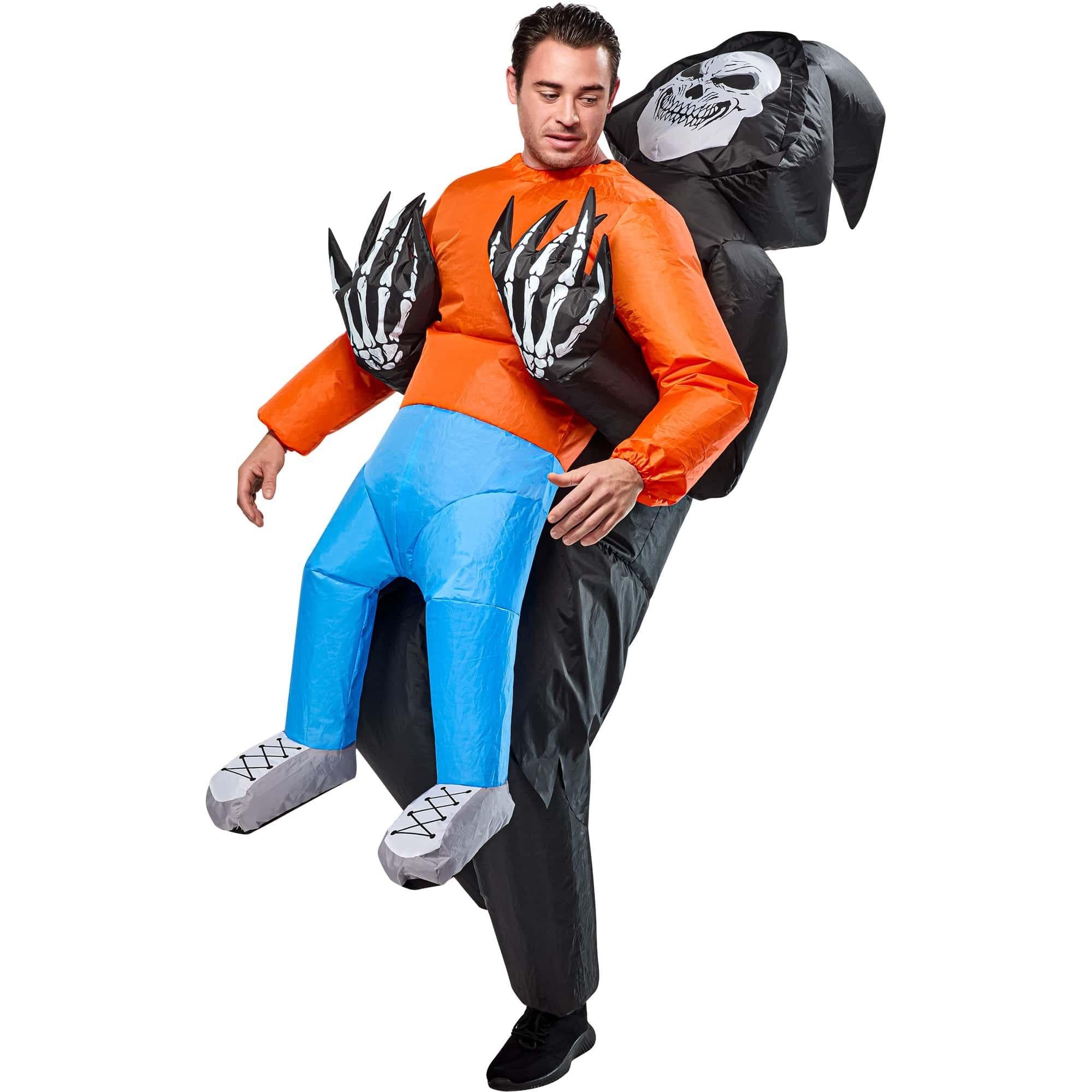 Adult Grim Reaper Abduction Inflatable Costume