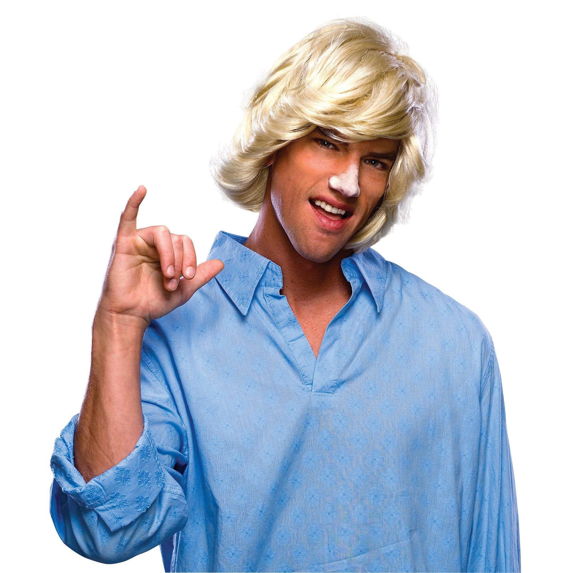 Adult Blonde Surfer Dude Wig