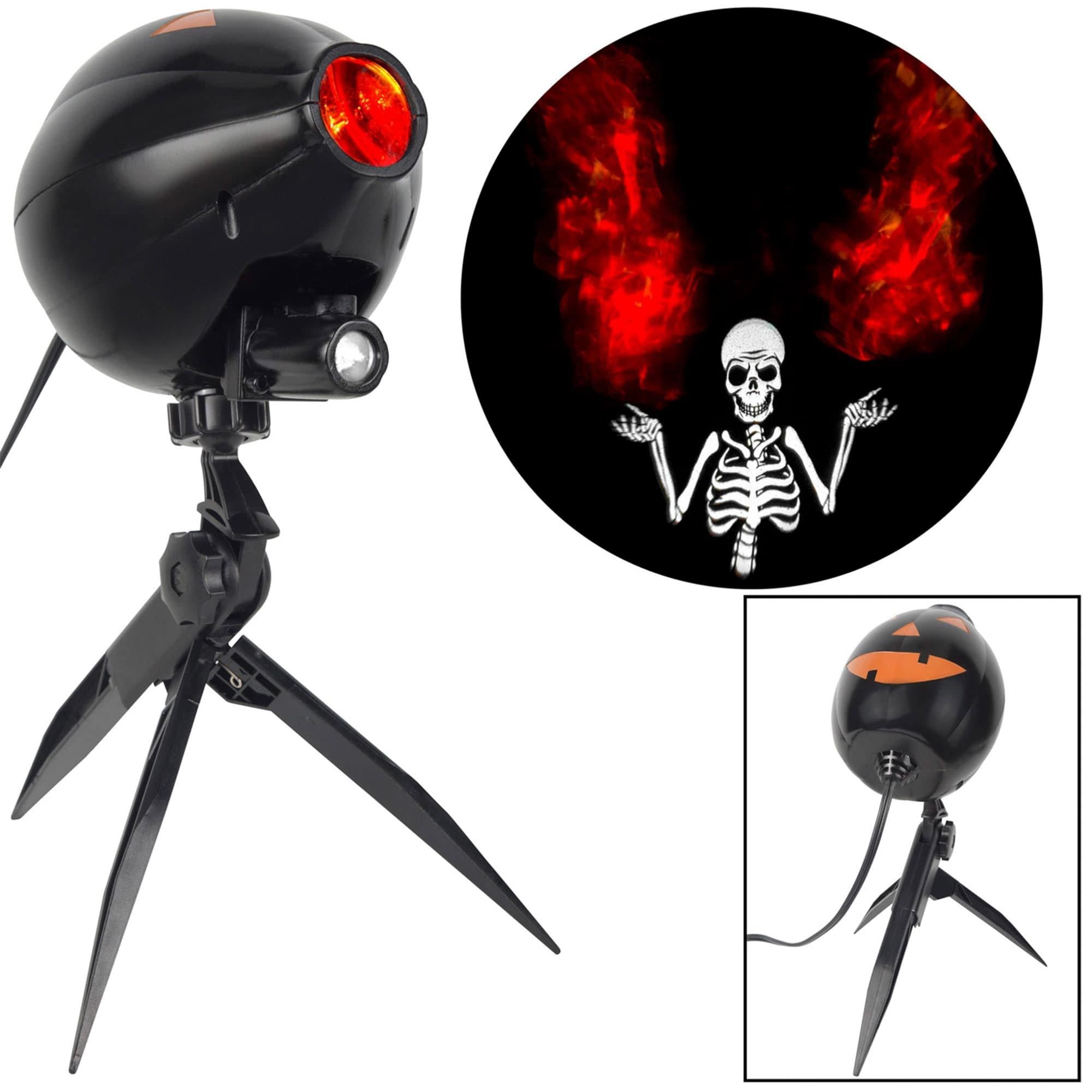 Skeleton Hot Hands Spotlight Projection