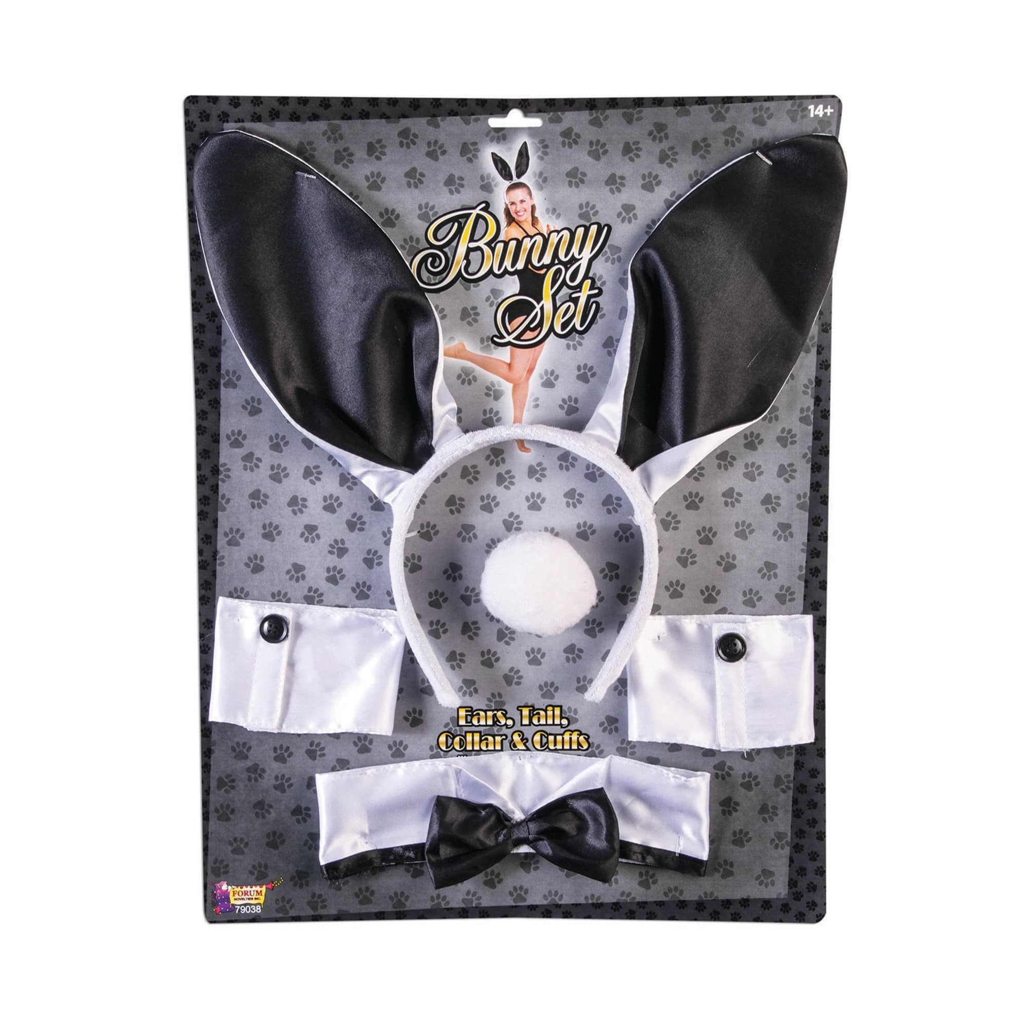 White Bunny Costume Kit, Adult