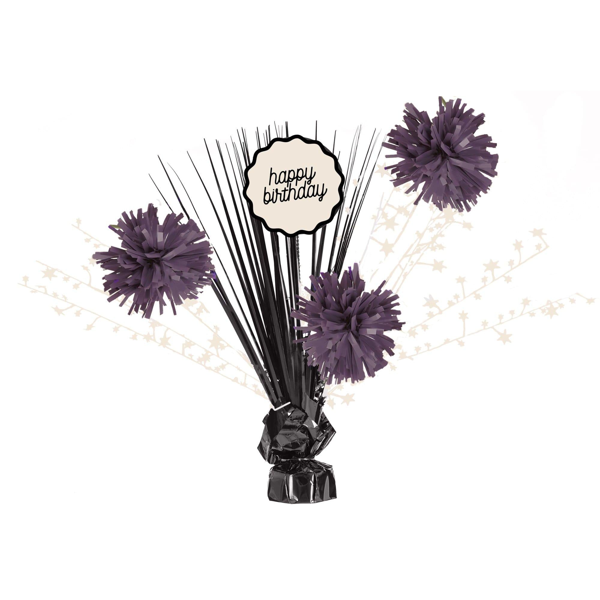 Birthday Chic Table Centerpiece - Foil Spray, 18in