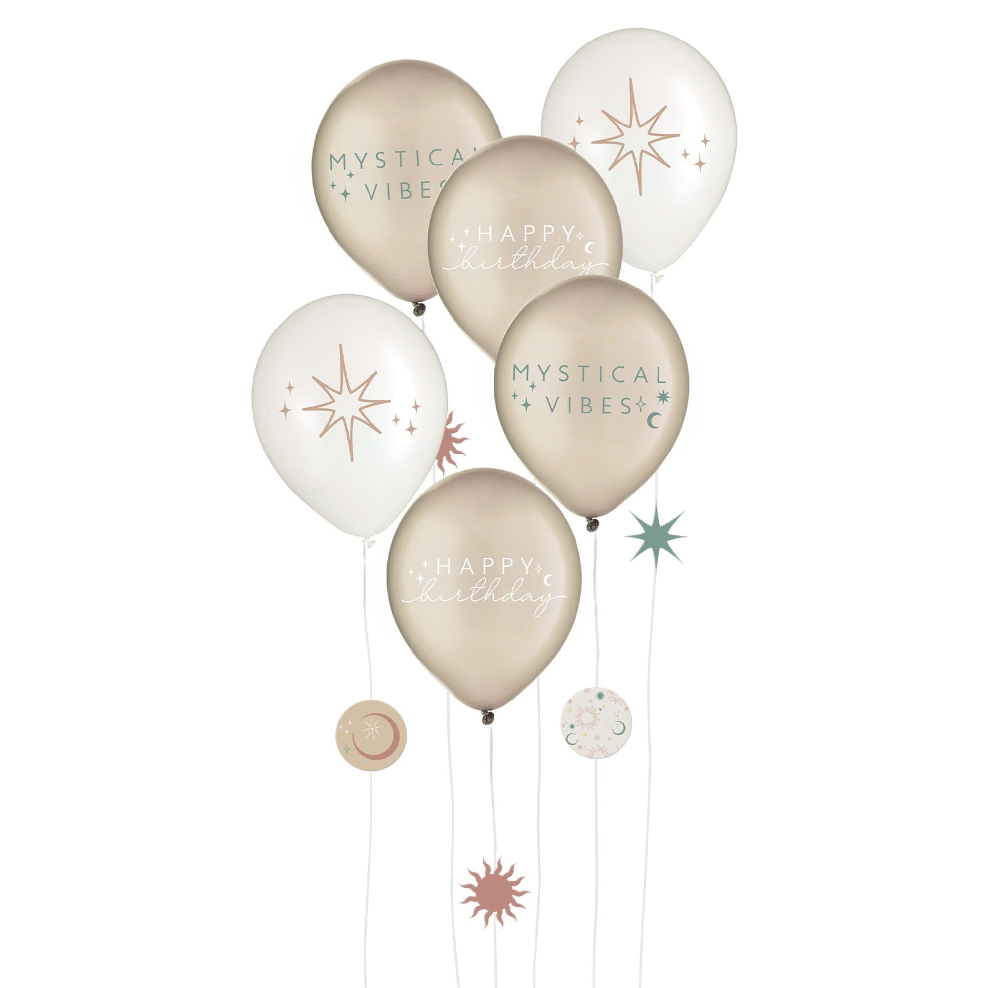 Mystical Astrology Latex Balloons, 12ct
