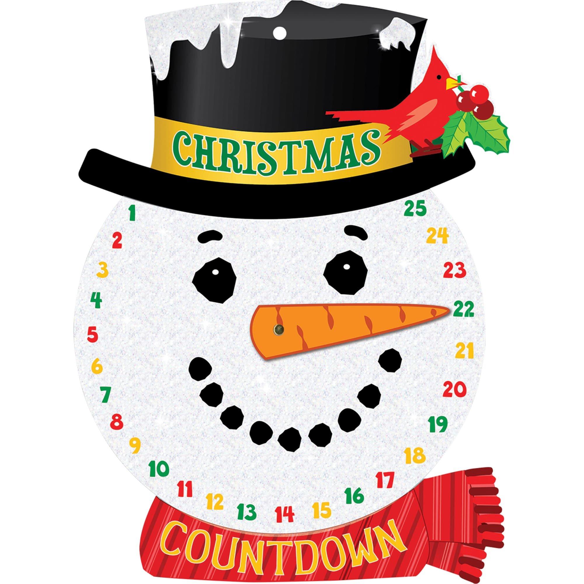 Snowman Countdown Advent Calendar