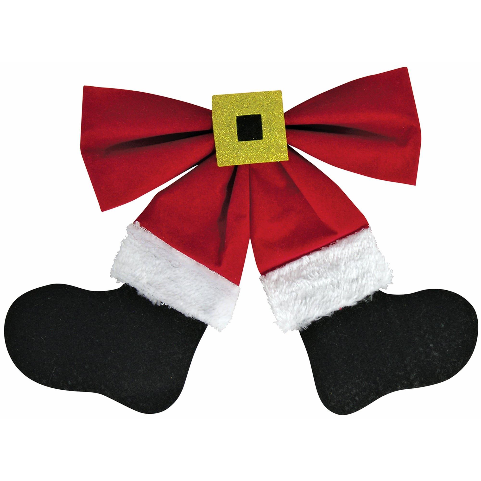 Santa Boot Bow