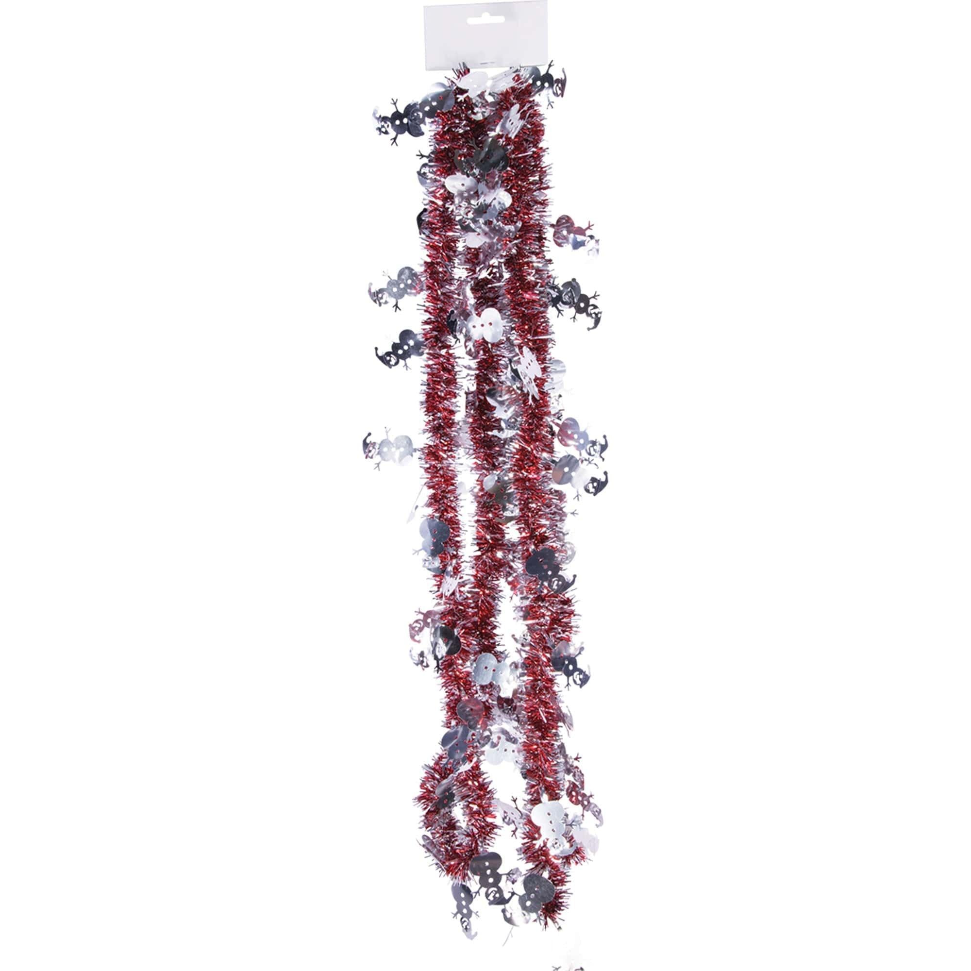 Snowman Tinsel Garland