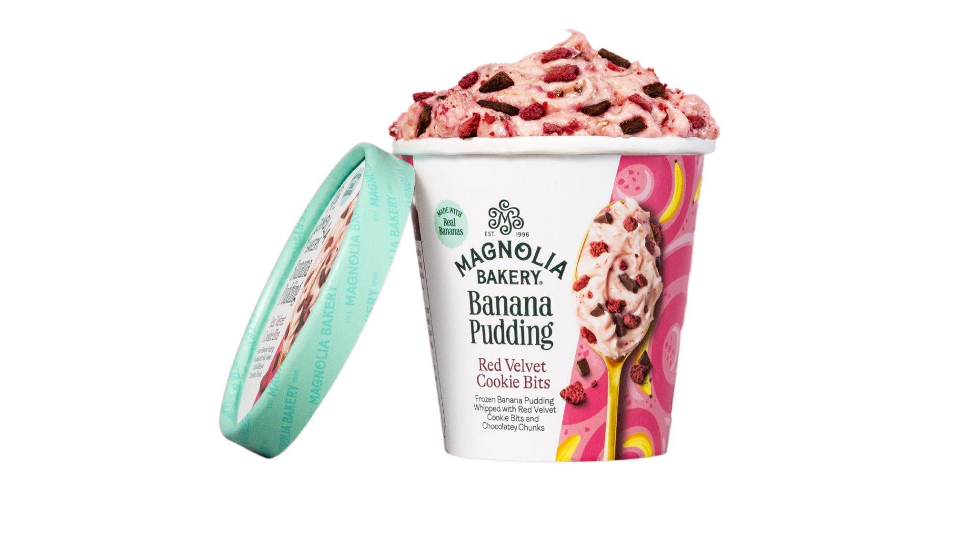 Magnolia Bakery Red Velvet Cookie Bits Banana Pudding (14 oz)