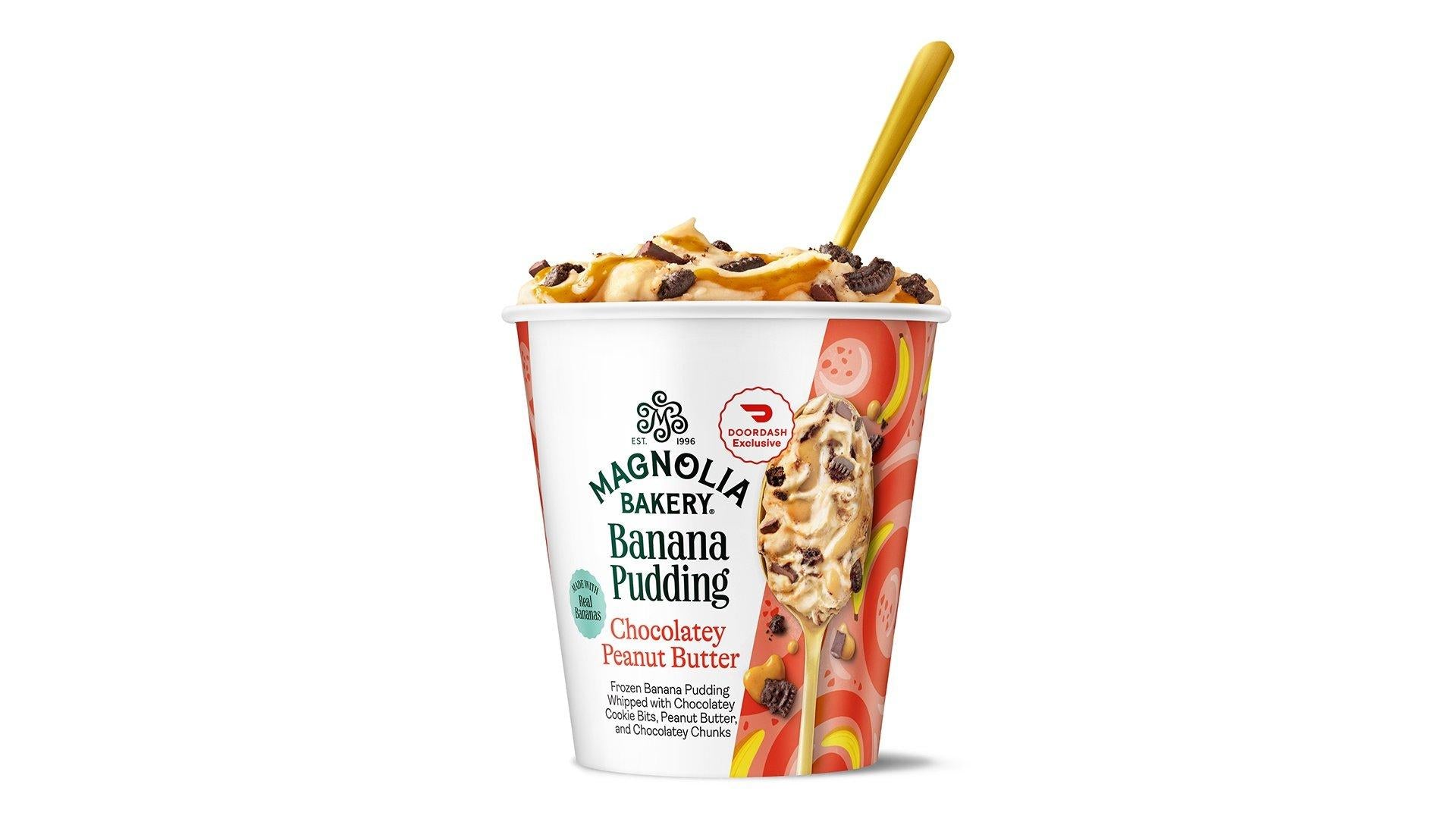 Magnolia Bakery DoorDash Exclusive Chocolatey Peanut Butter Banana Pudding (14 oz)
