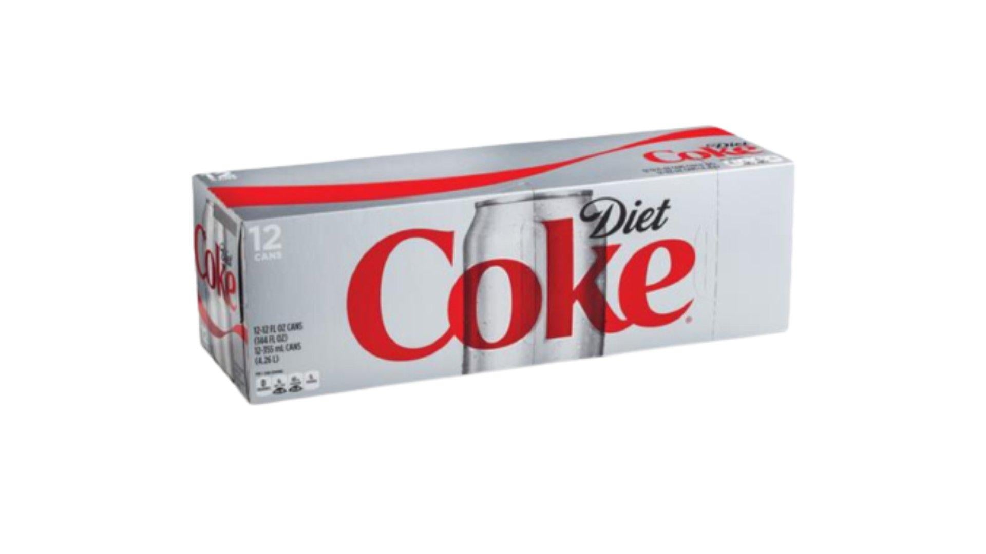 Diet Coke Soda (12 oz x 12 ct)