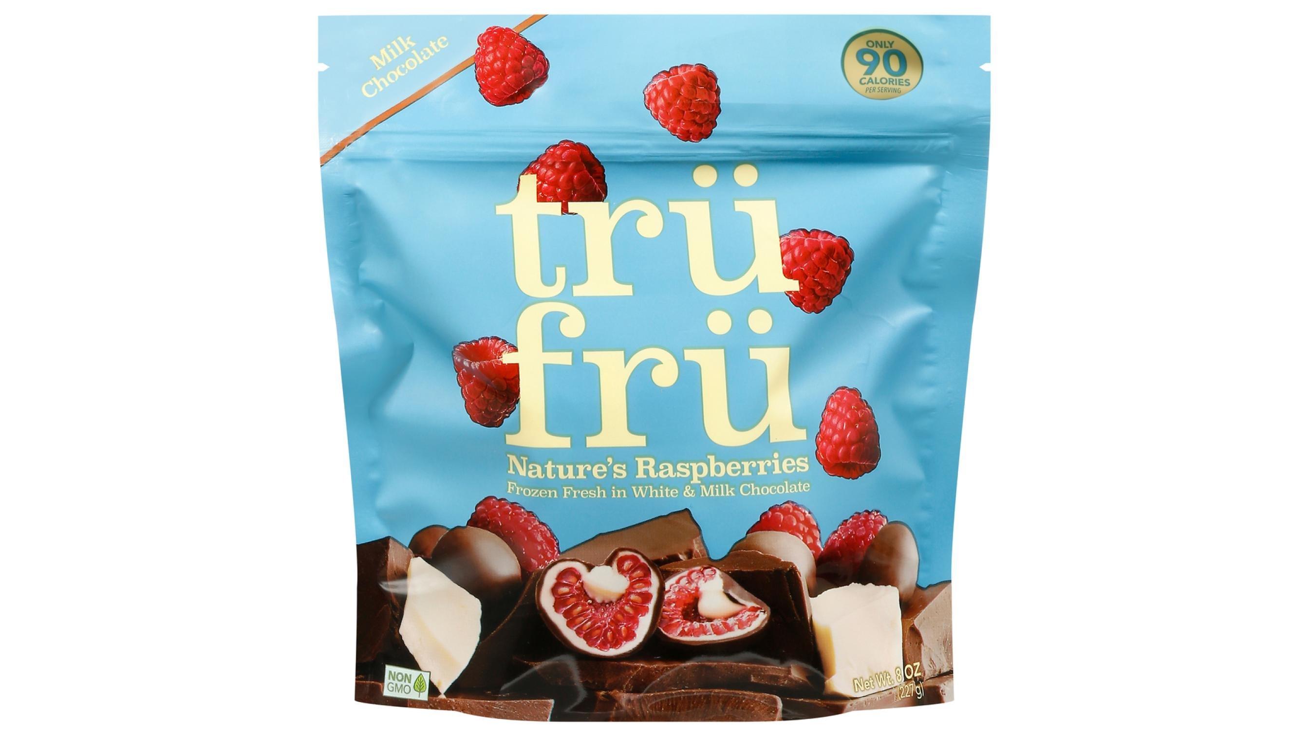Tru Fru Milk Chocolate Raspberries (8 oz)