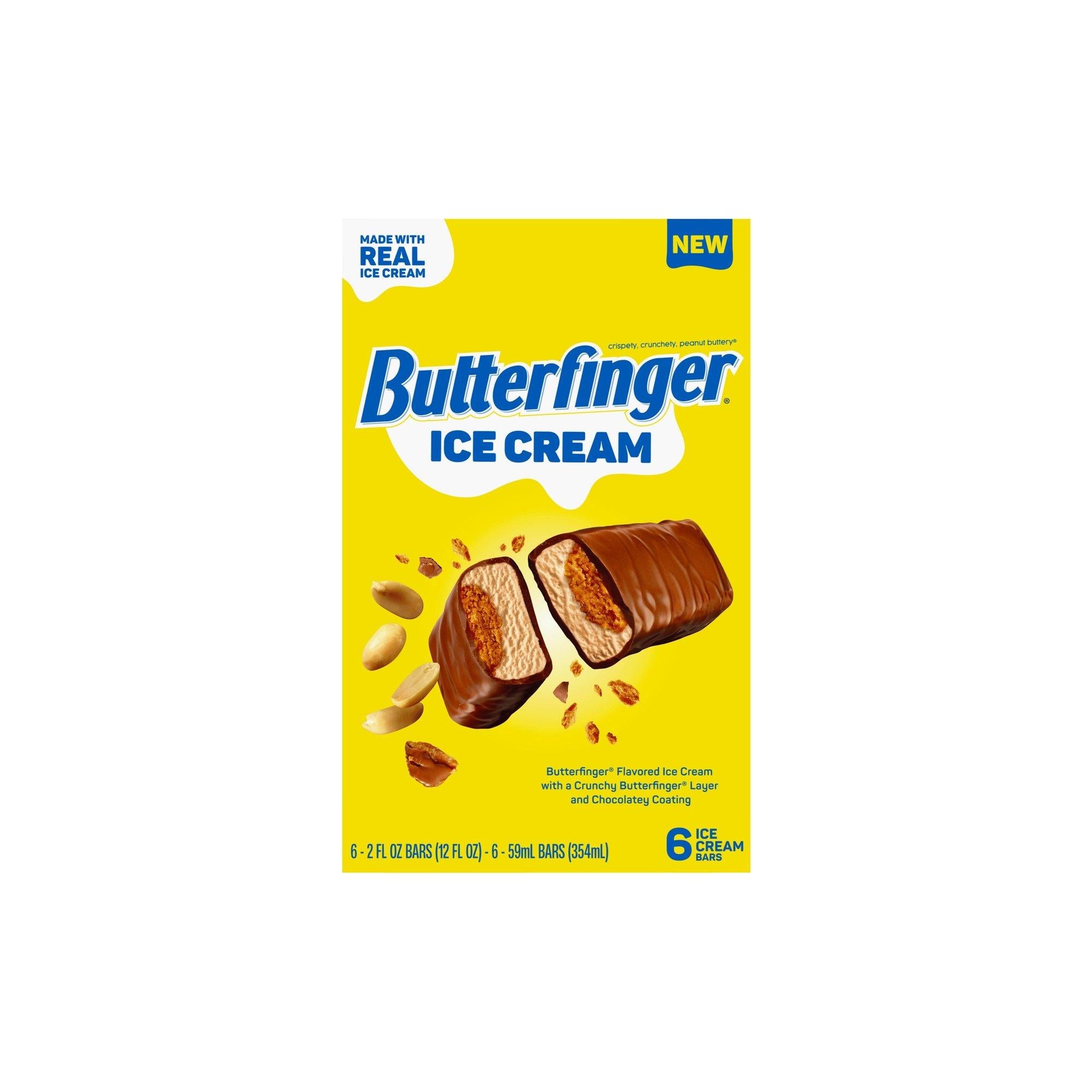 Butterfinger Ice Cream Bars (6 ct)