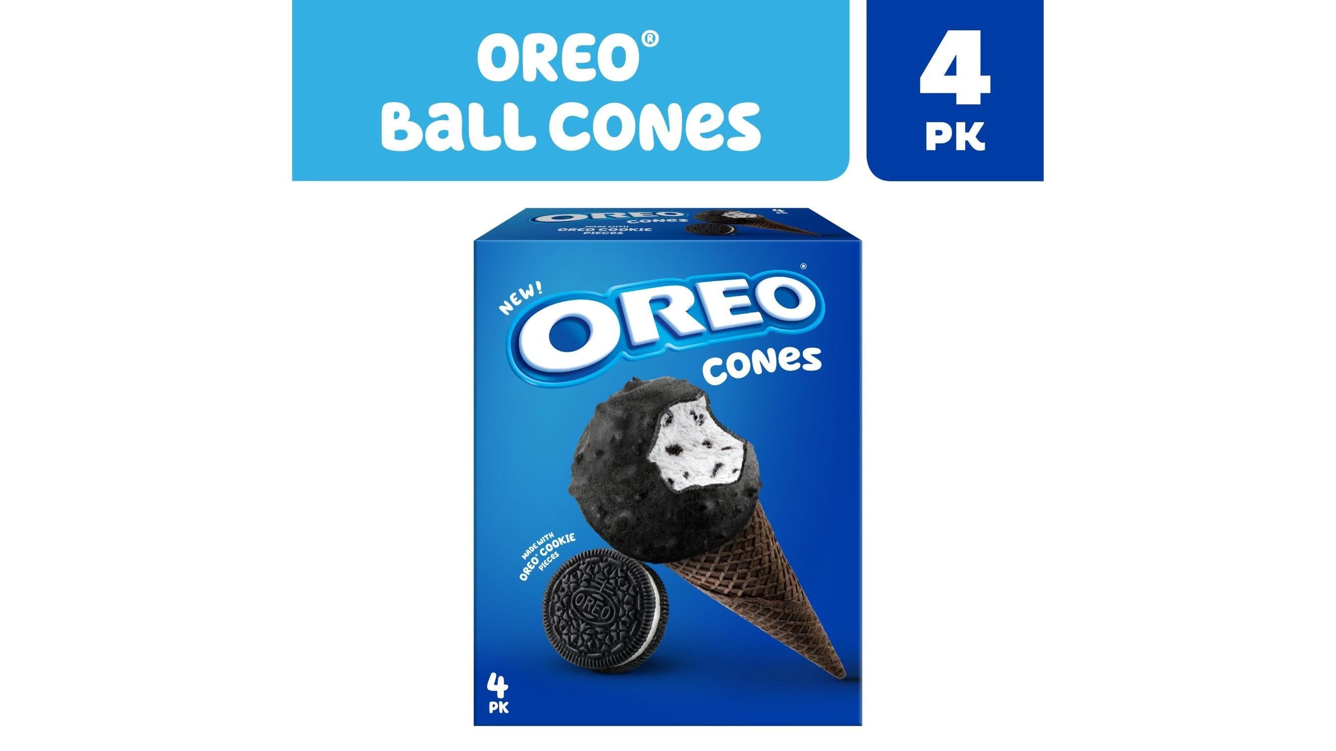 Oreo Ice Cream Cones (4 ct)