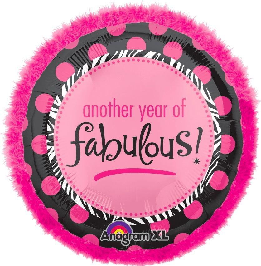 Boa Another Year of Fabulous Happy Birthday Balloon