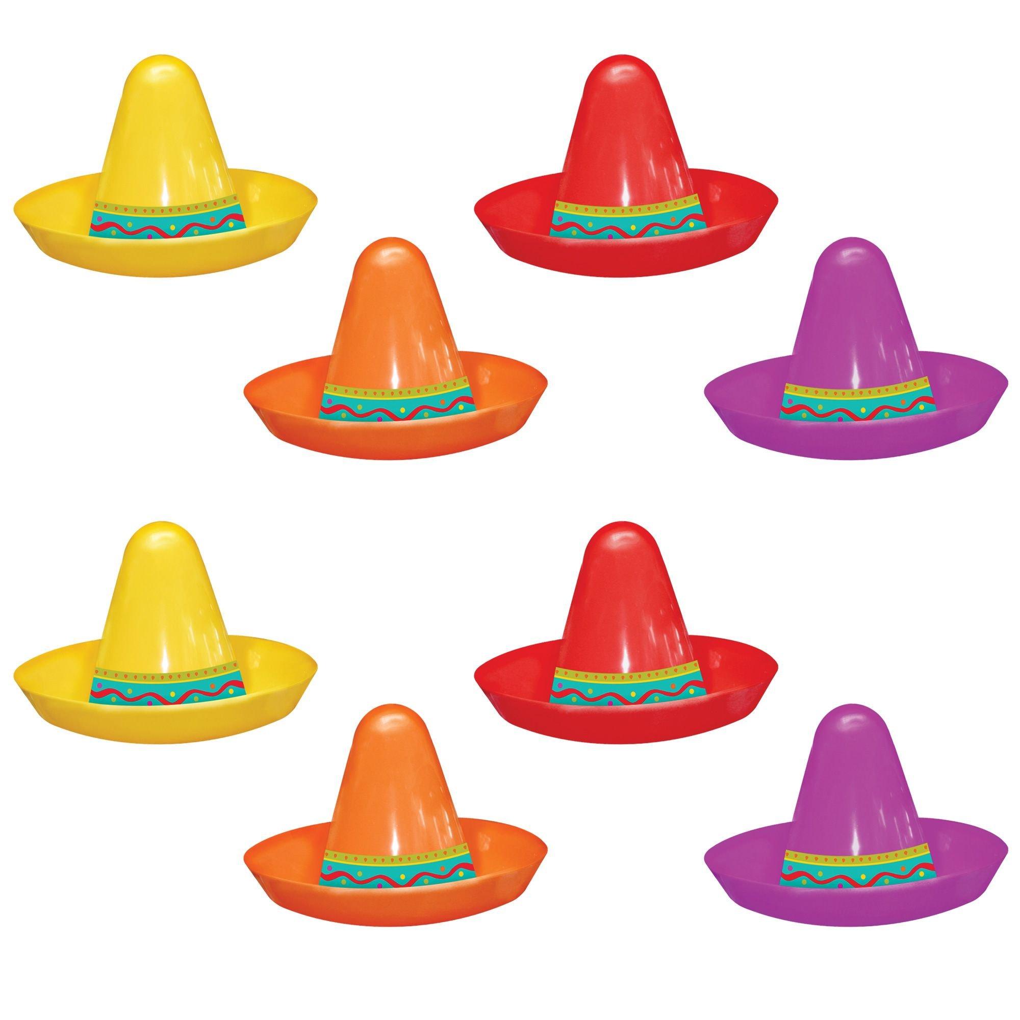 Fiesta Mini Sombreros 8ct