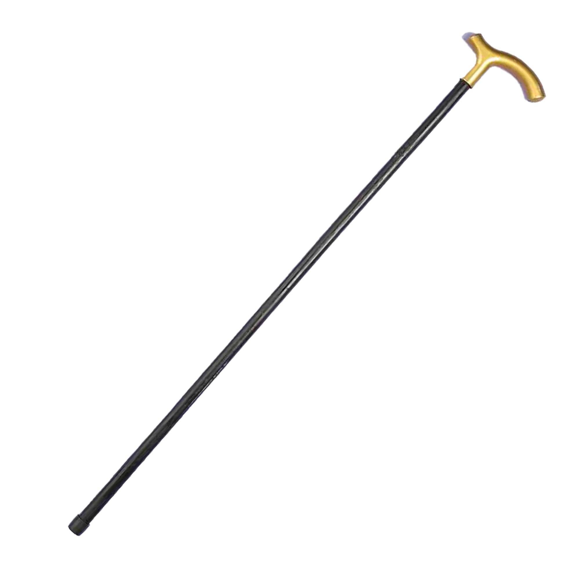 Gold Handle Walking Cane