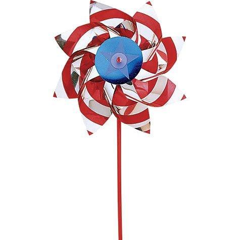 Patriotic Red, White & Blue Pinwheel