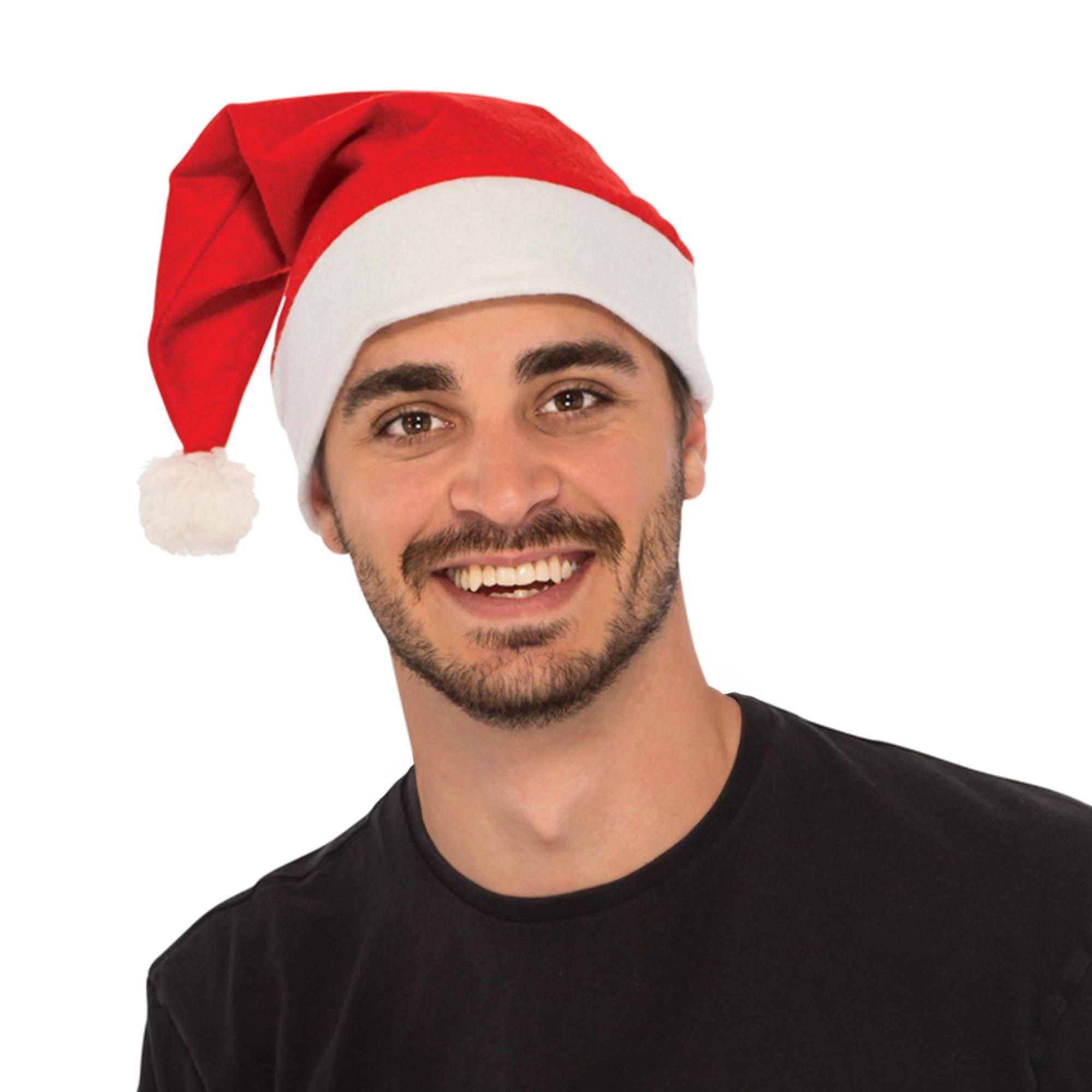 Adult Felt Santa Hat