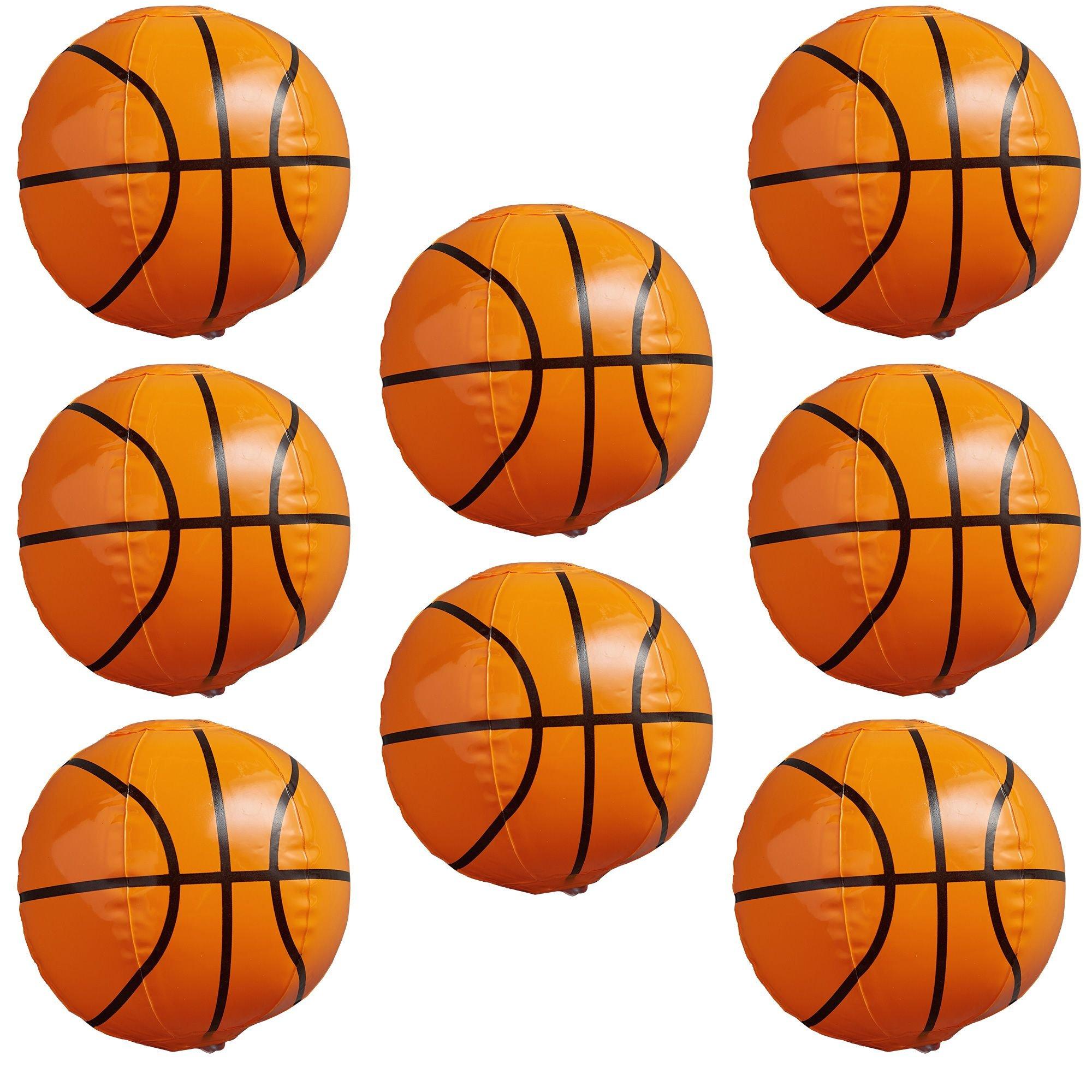 Inflatable Basketballs 8ct