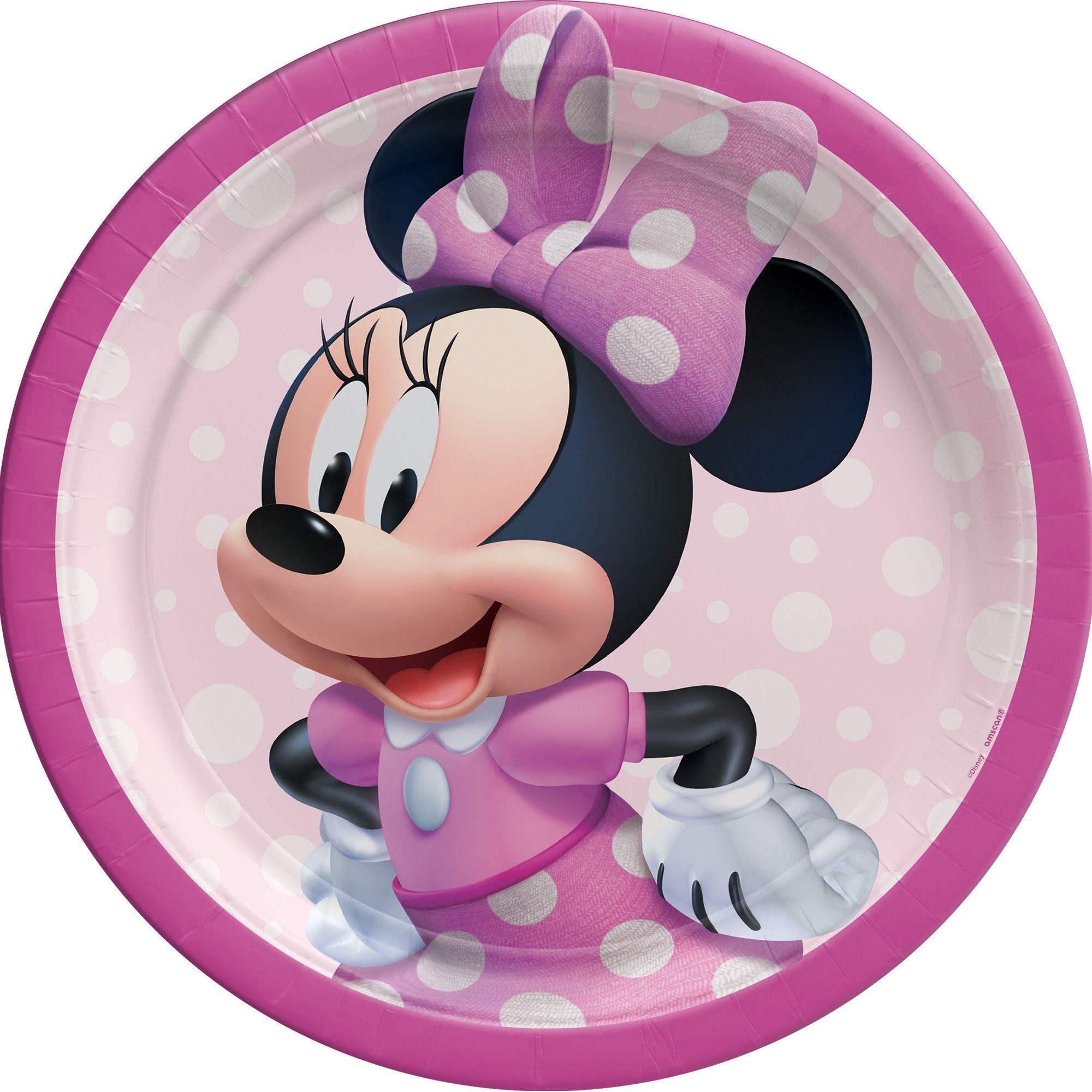 Minnie Mouse Forever Lunch Plates 8ct