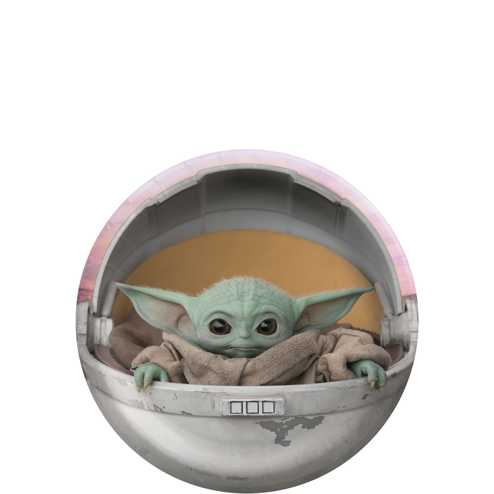 The Child Dessert Plates 8ct - The Mandalorian