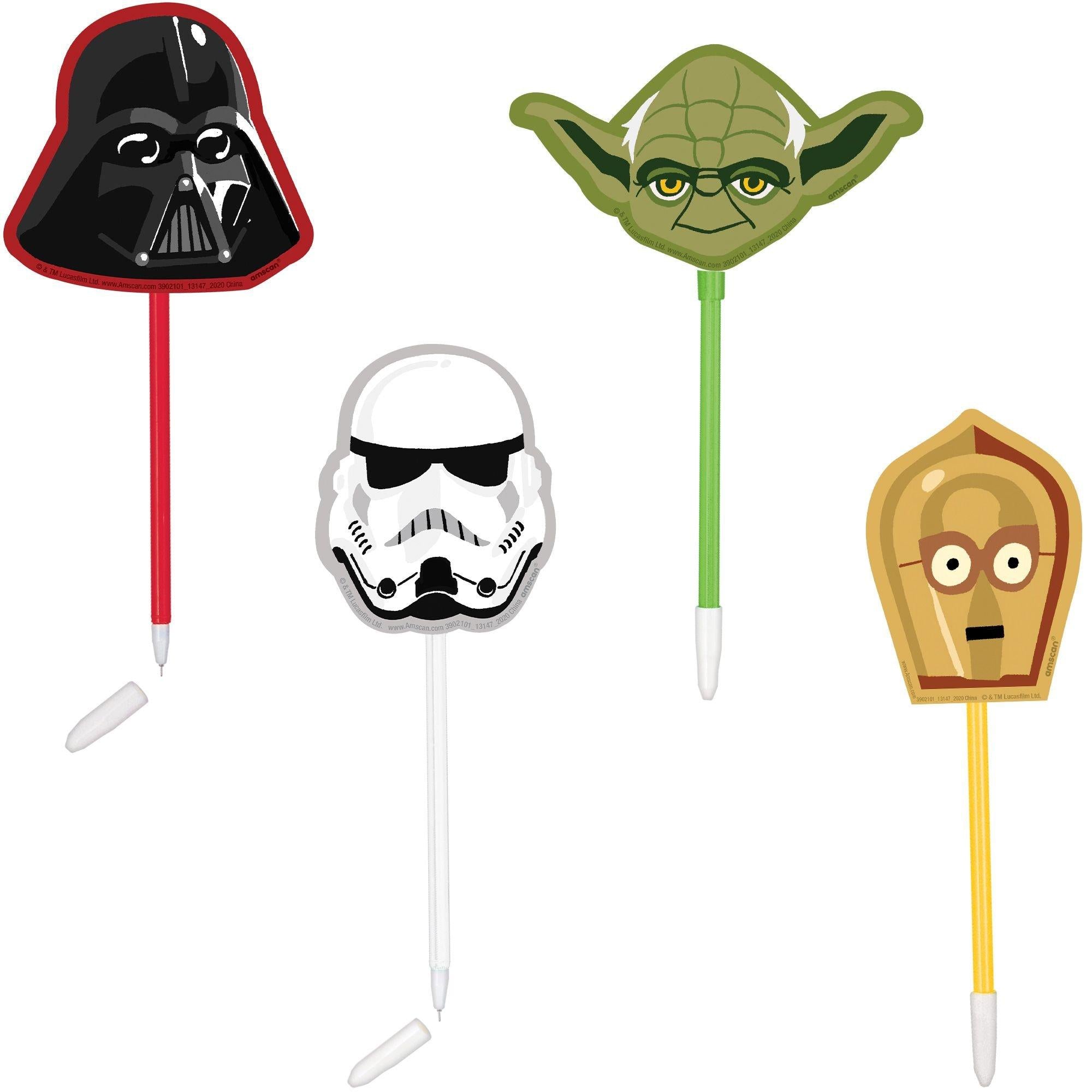 Star Wars Galaxy of Adventures Plastic Pens, 8ct