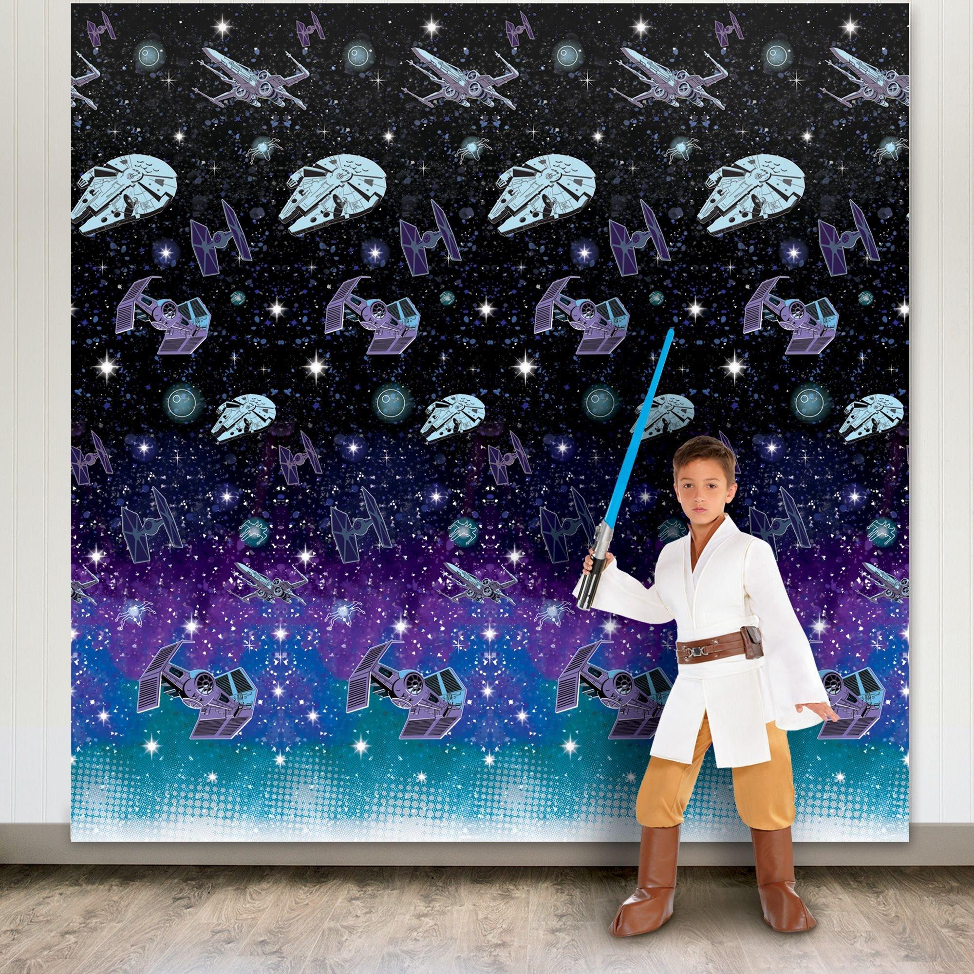 Star Wars Galaxy of Adventures Plastic Scene Setters, 8ft, 2ct