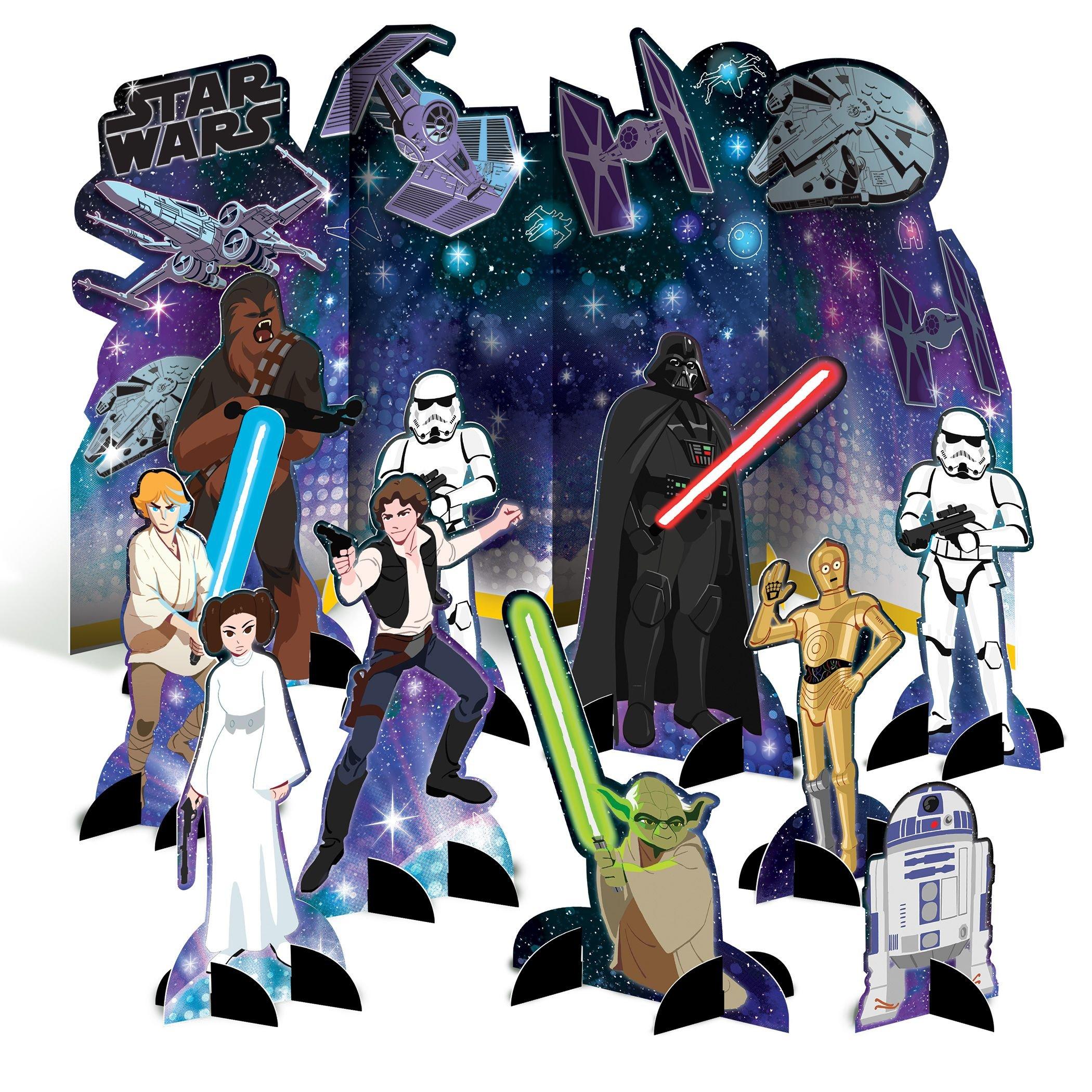 Star Wars Galaxy of Adventures Table Decorating Kit, 11pc