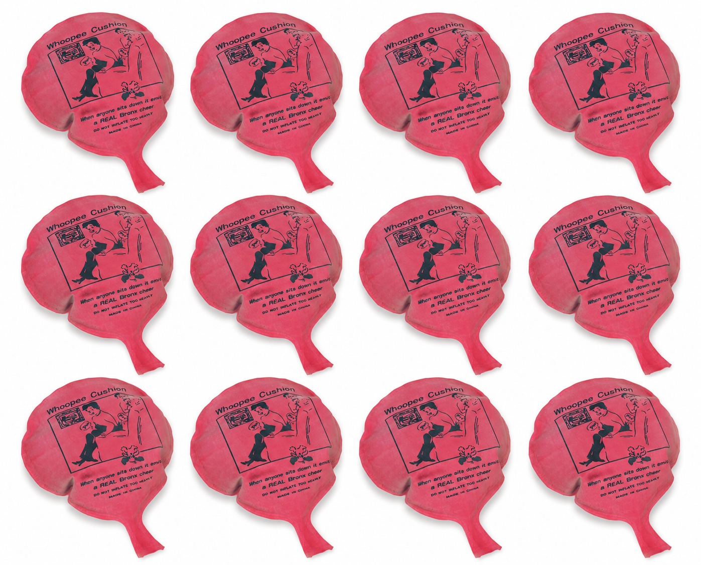 Mini Whoopee Cushions 12ct ?C Classic Gag Party Favors
