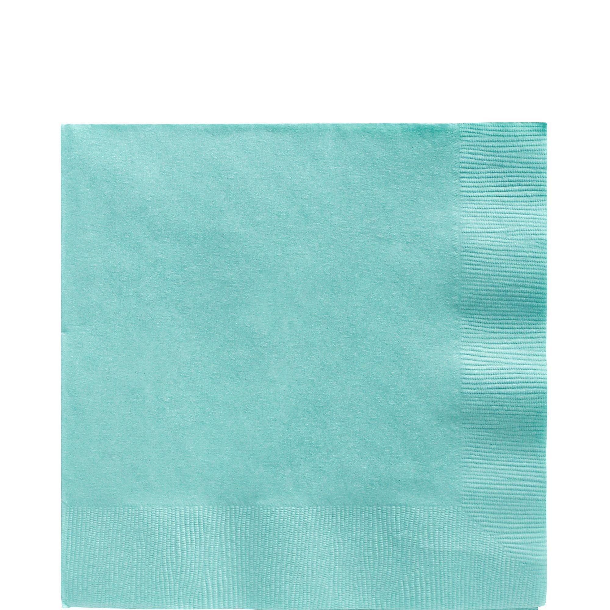 Paper Lunch Napkins, 6.5in, Assorted Colors, Multiple Counts
