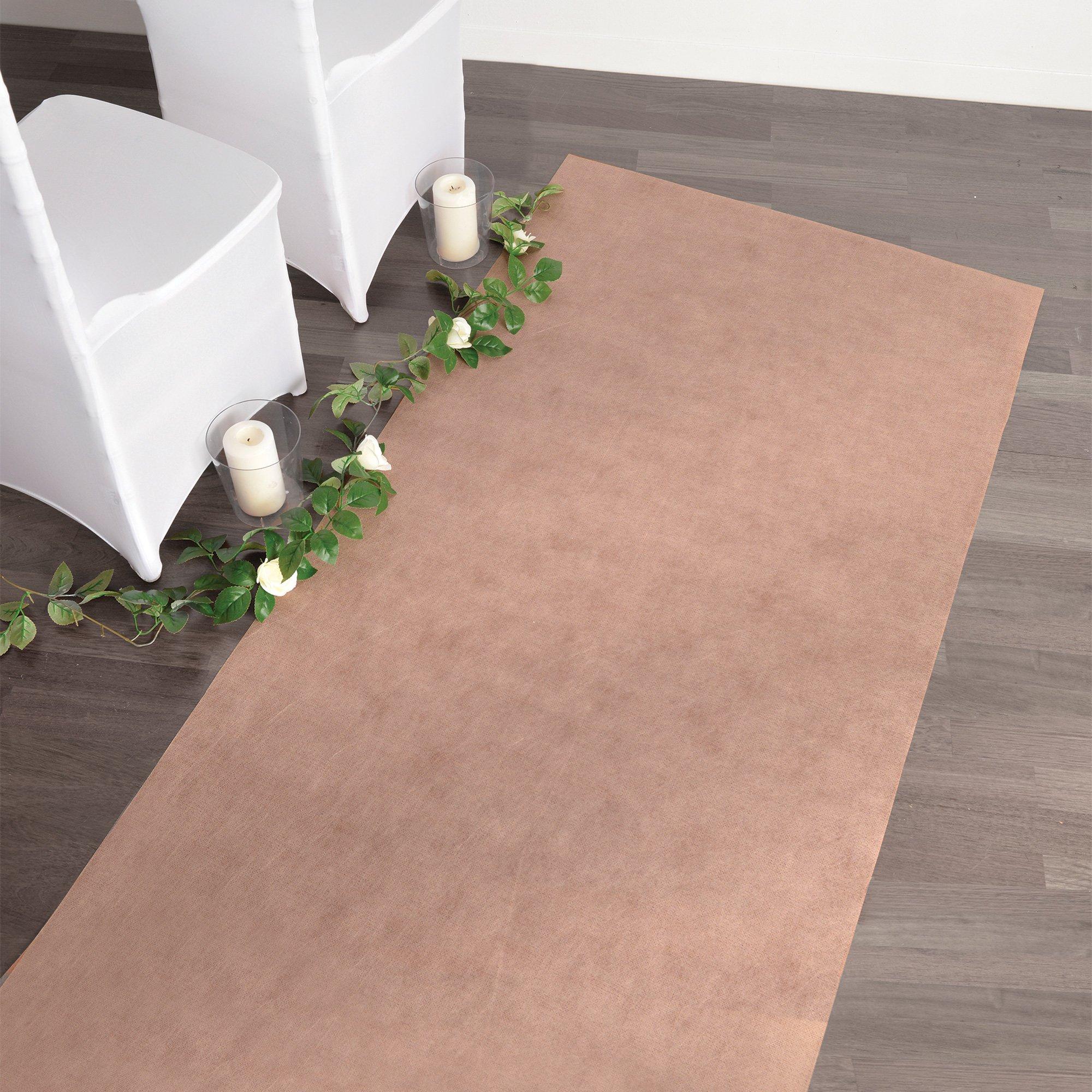Tan Aisle Runner, 3ft x 100ft