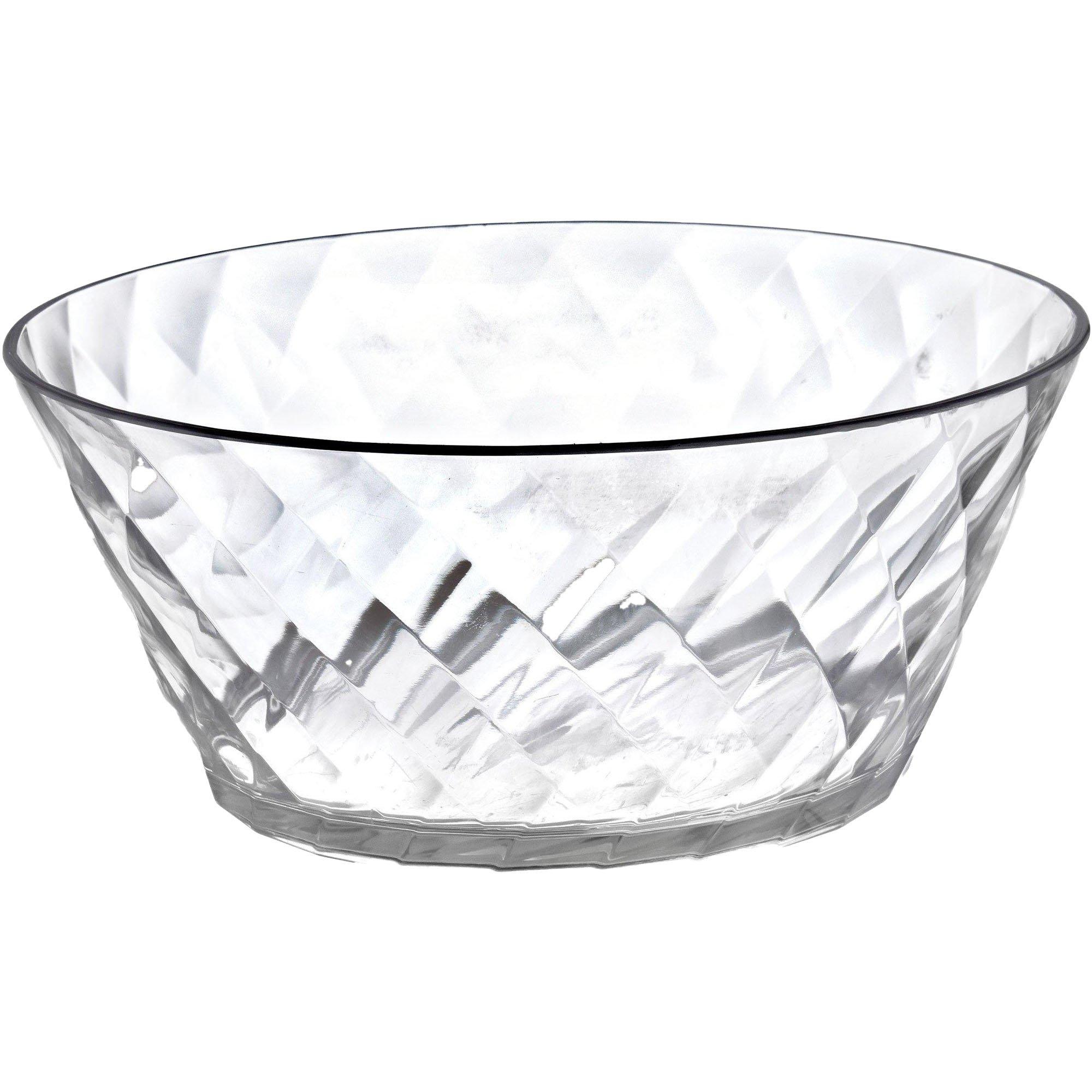 Diamond Cut Acrylic Bowl, 21oz