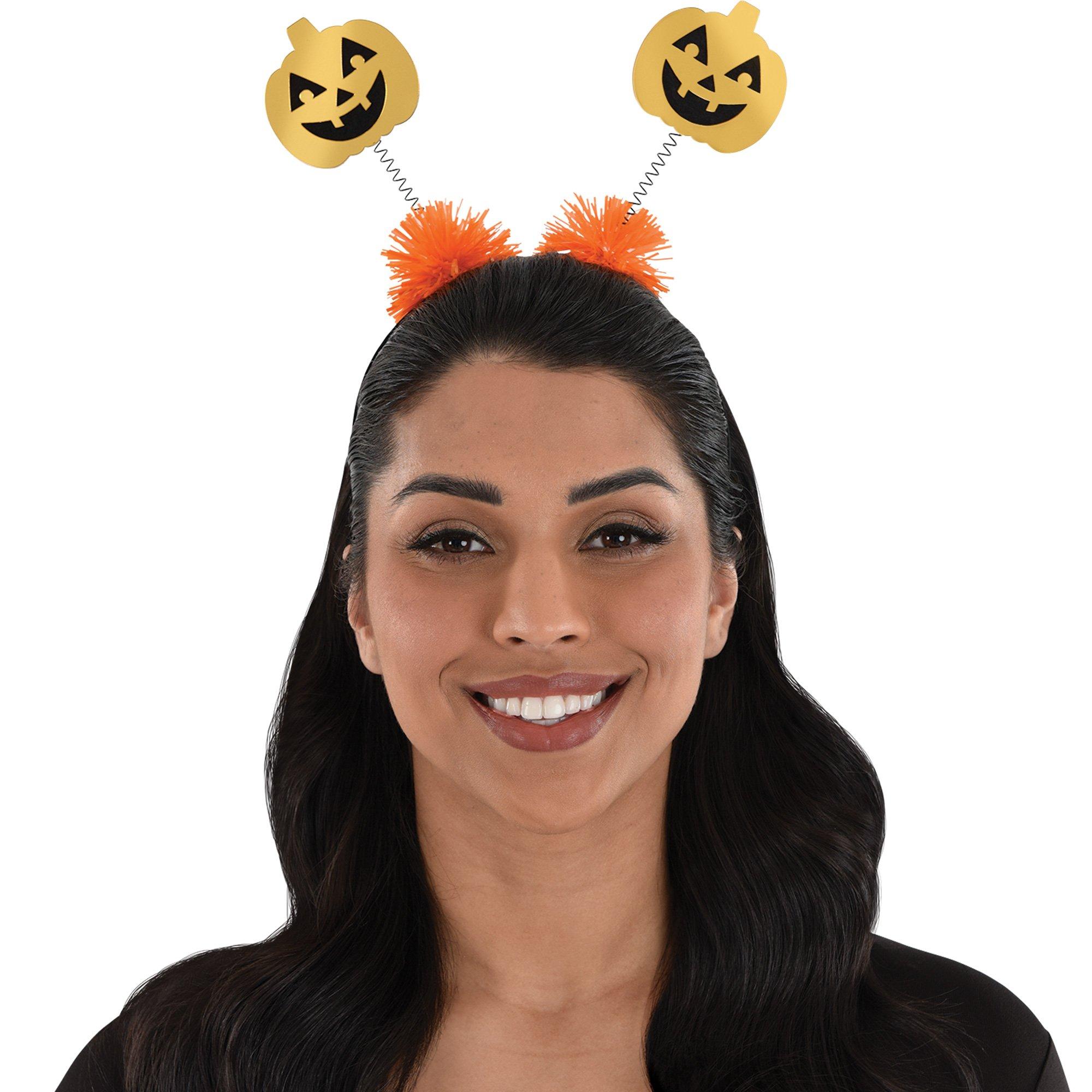 Mirrored Happy Pumpkin Head Bopper