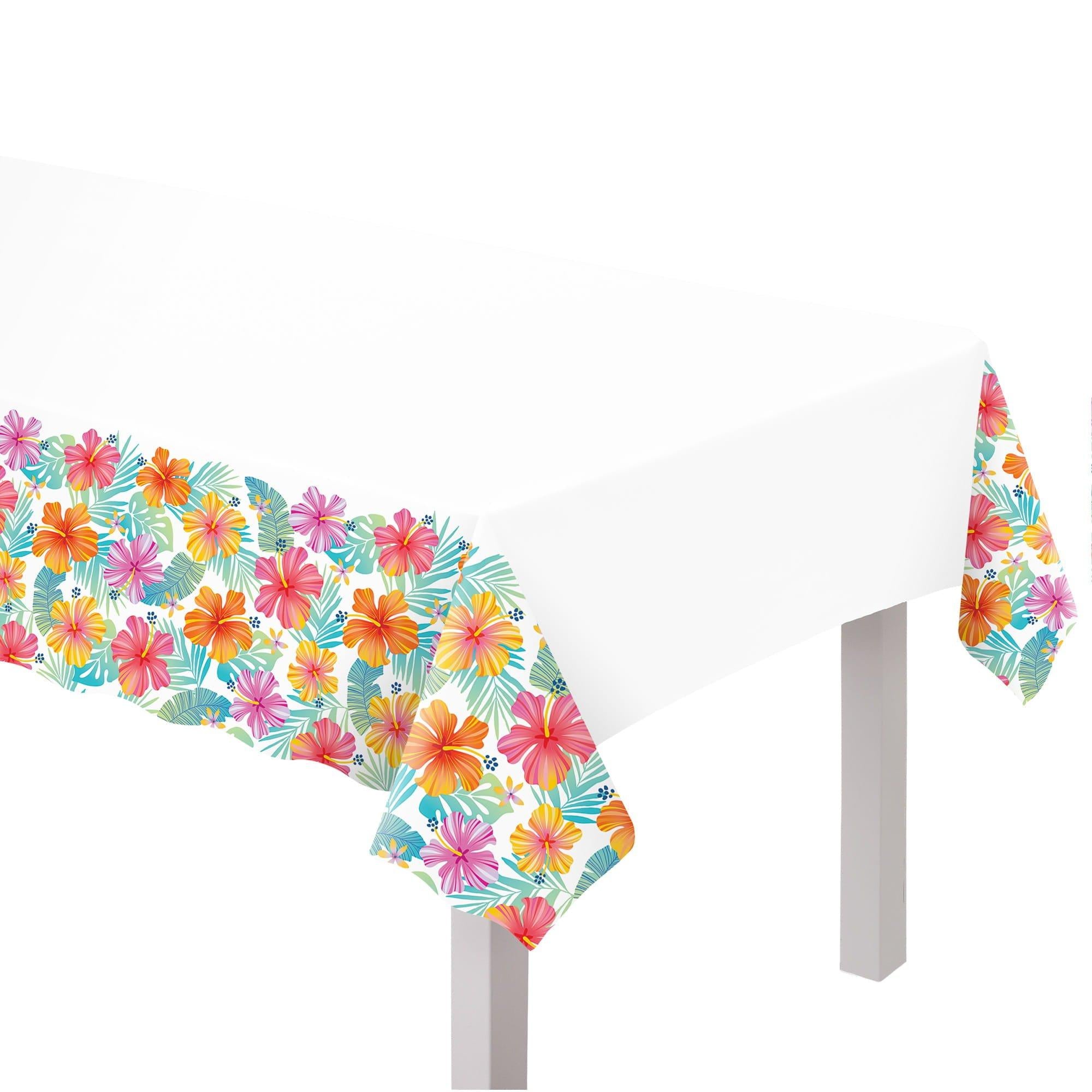 Summer Dream Plastic Tablecover, 54in x 102in