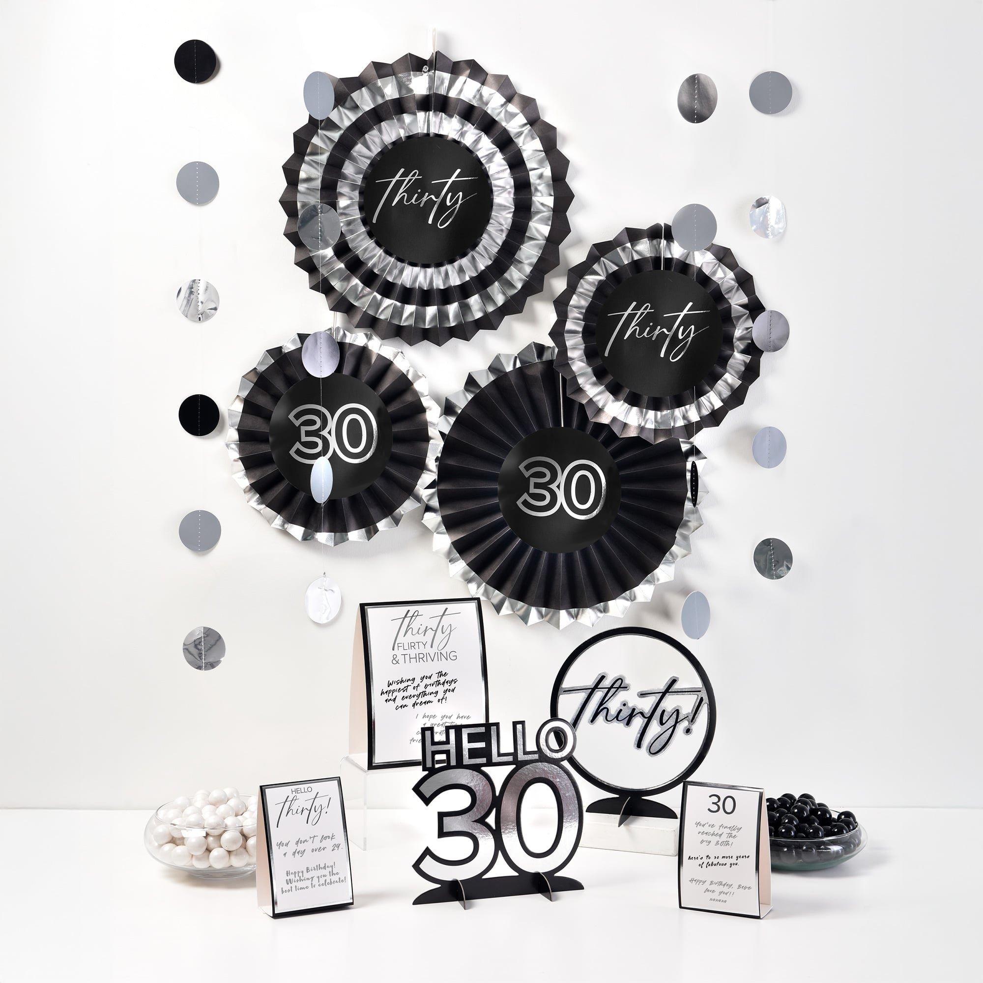 Thirty! Birthday Room Decorating Kit, 13pc