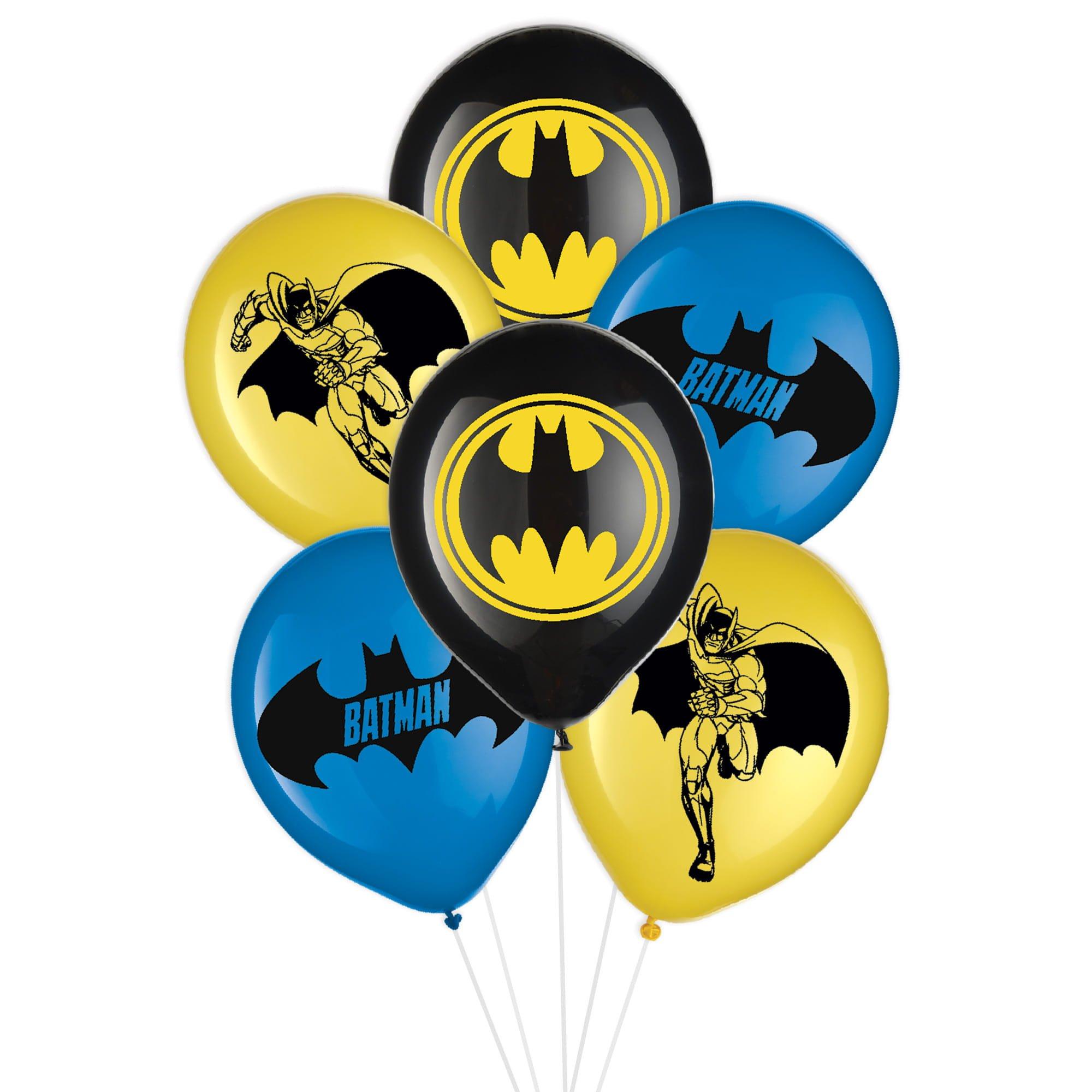 Batman Gotham Latex Balloons, 6ct