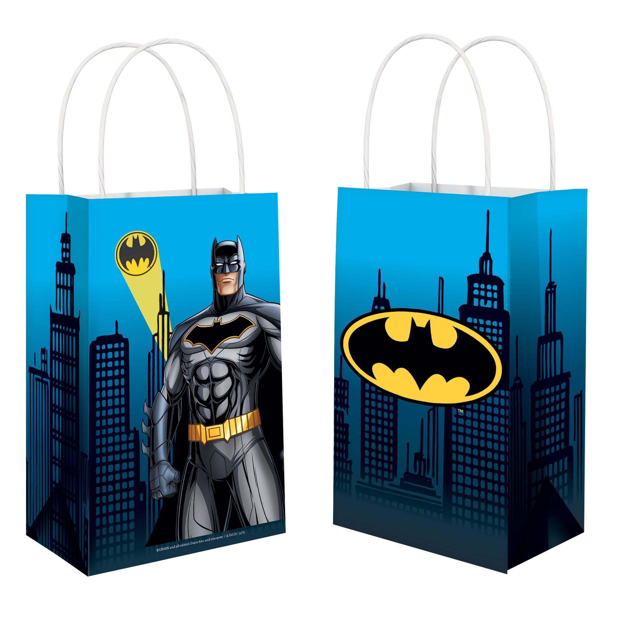 Batman Gotham Favor Bags, 8ct