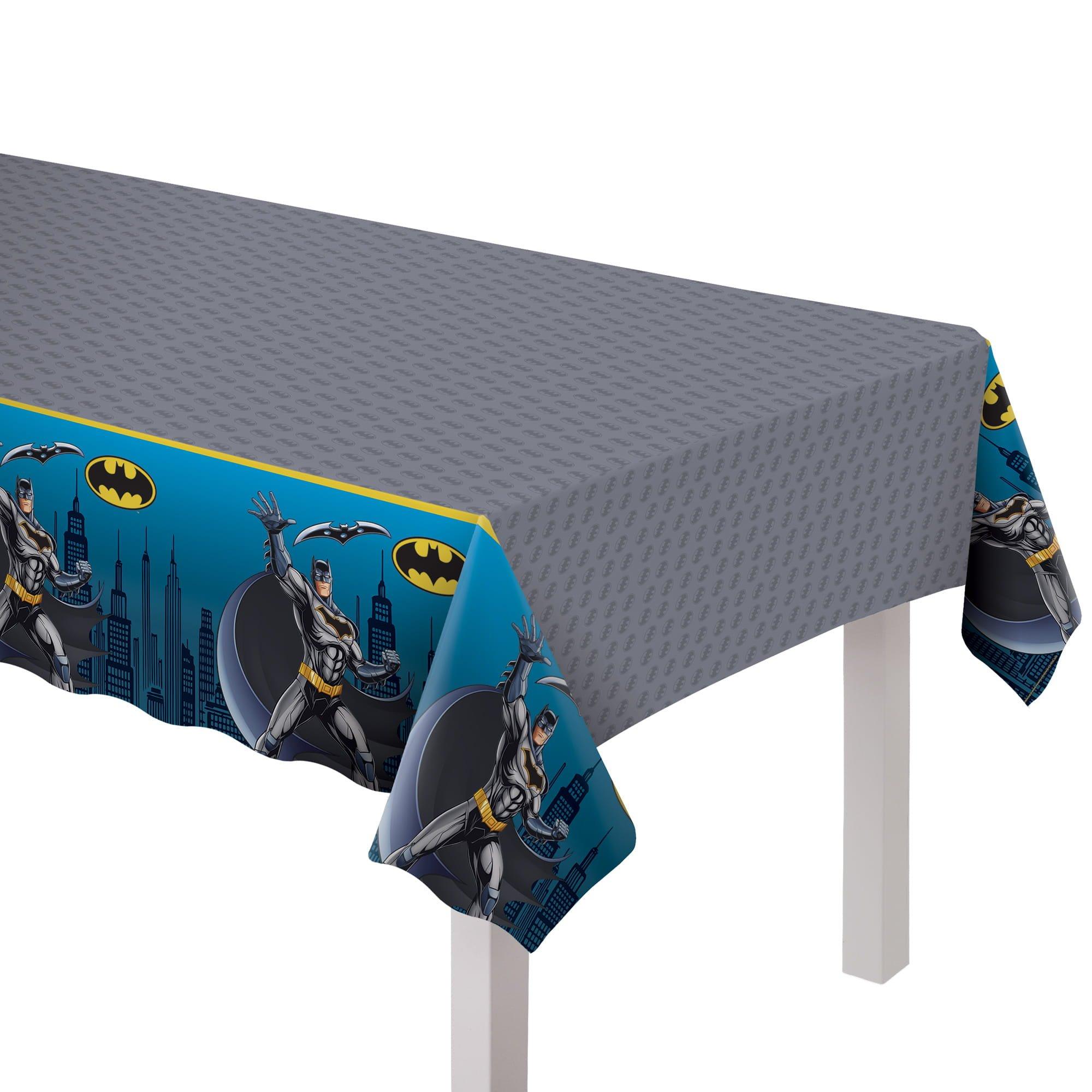 Batman Gotham Plastic Table Cover, 54in x 96in