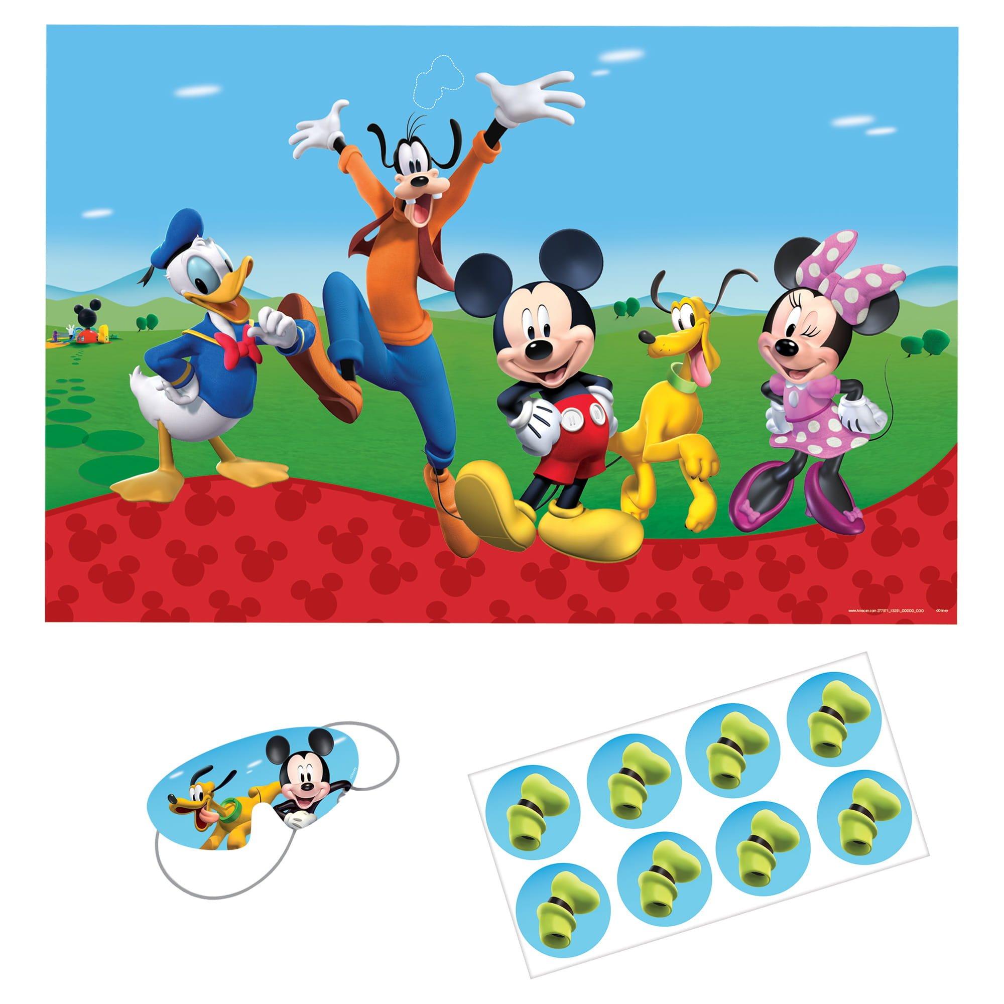Mickey Mouse Clubhouse Pin the Hat on Goofy Party Game