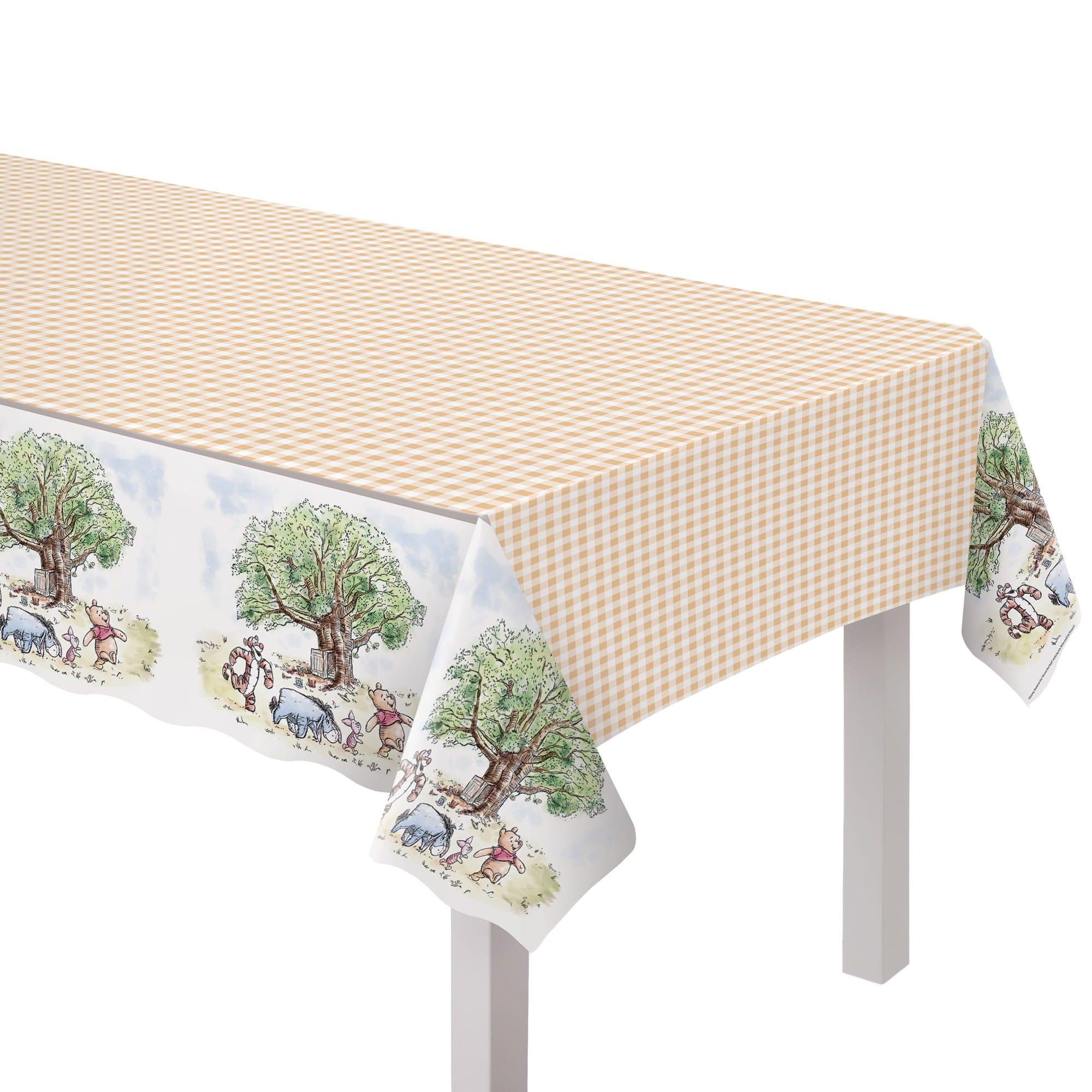 Winnie the Pooh Plastic Table Cover, 54in x 96in