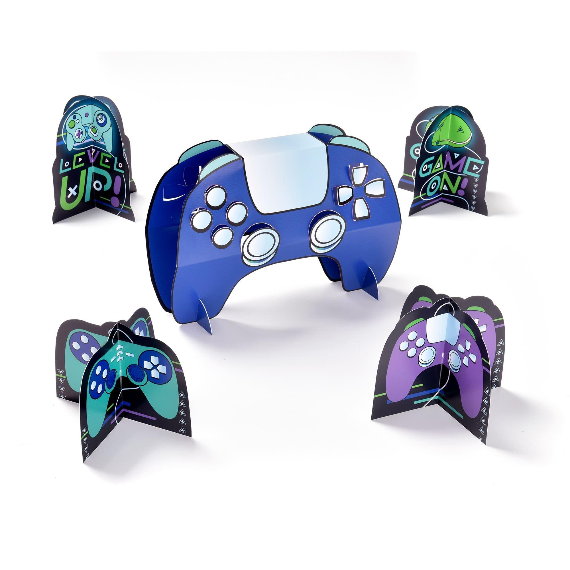 Game-On Cardstock Table Decorations, 5pc