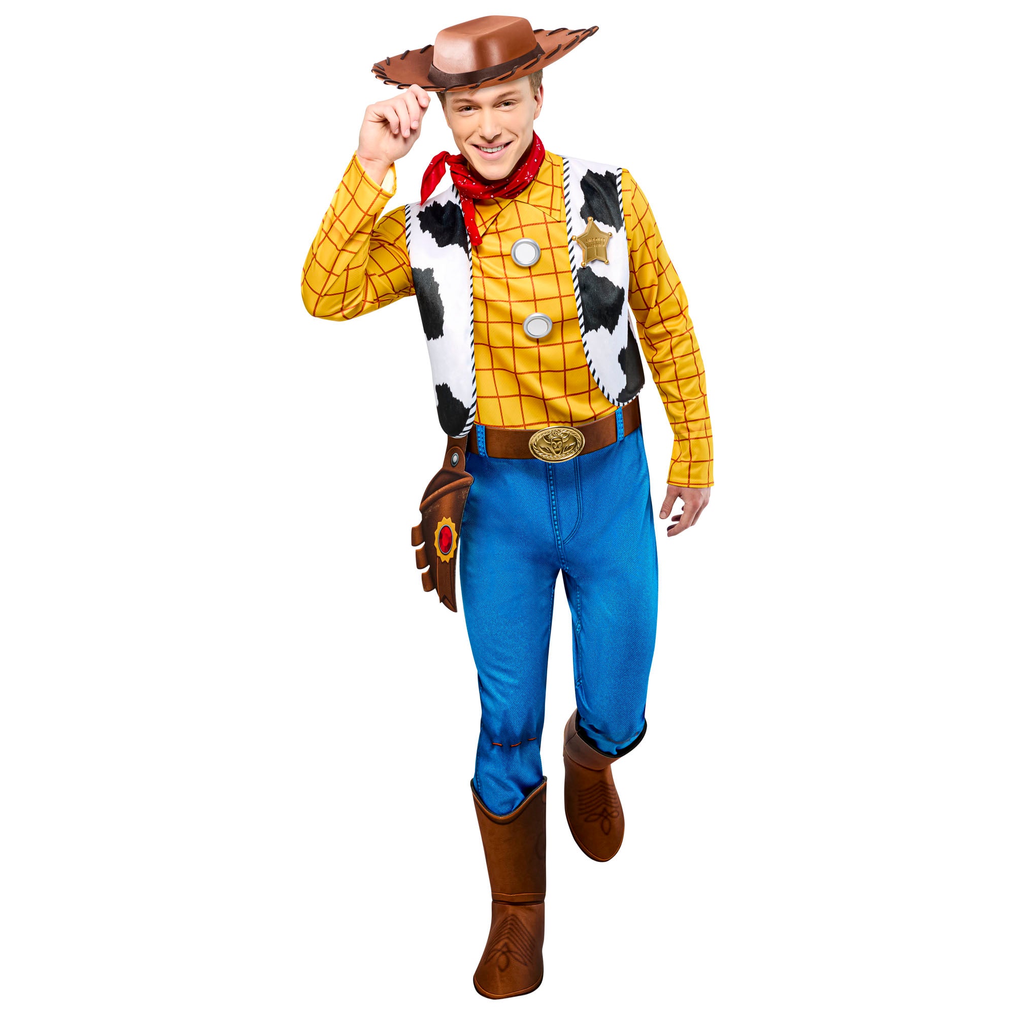 Disney Pixar Toy Story Woody Costume for Men