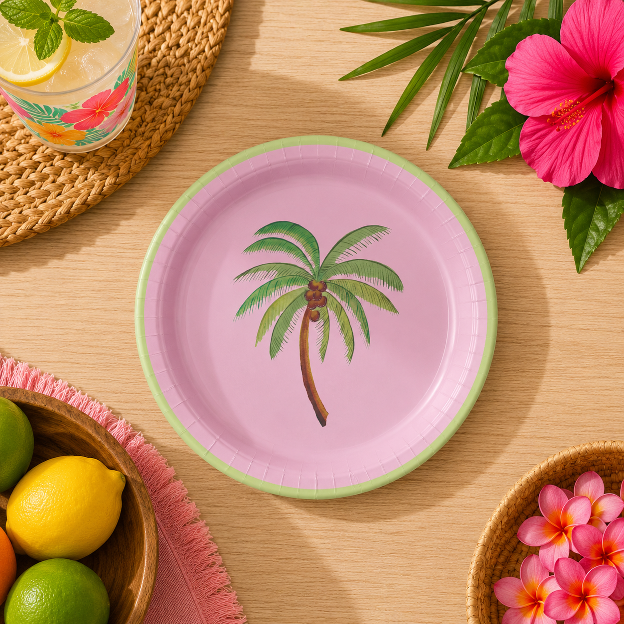 Royal Palm Dessert Plates, 8ct