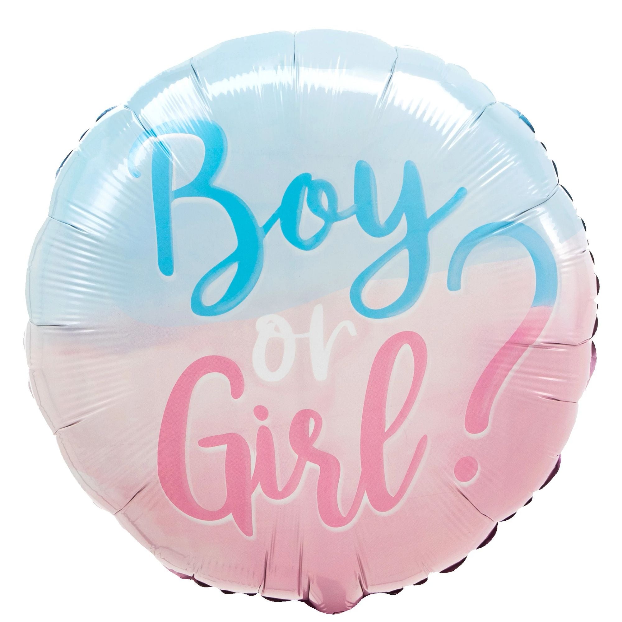 Boy or Girl? Gender Reveal Foil Balloon, 18in