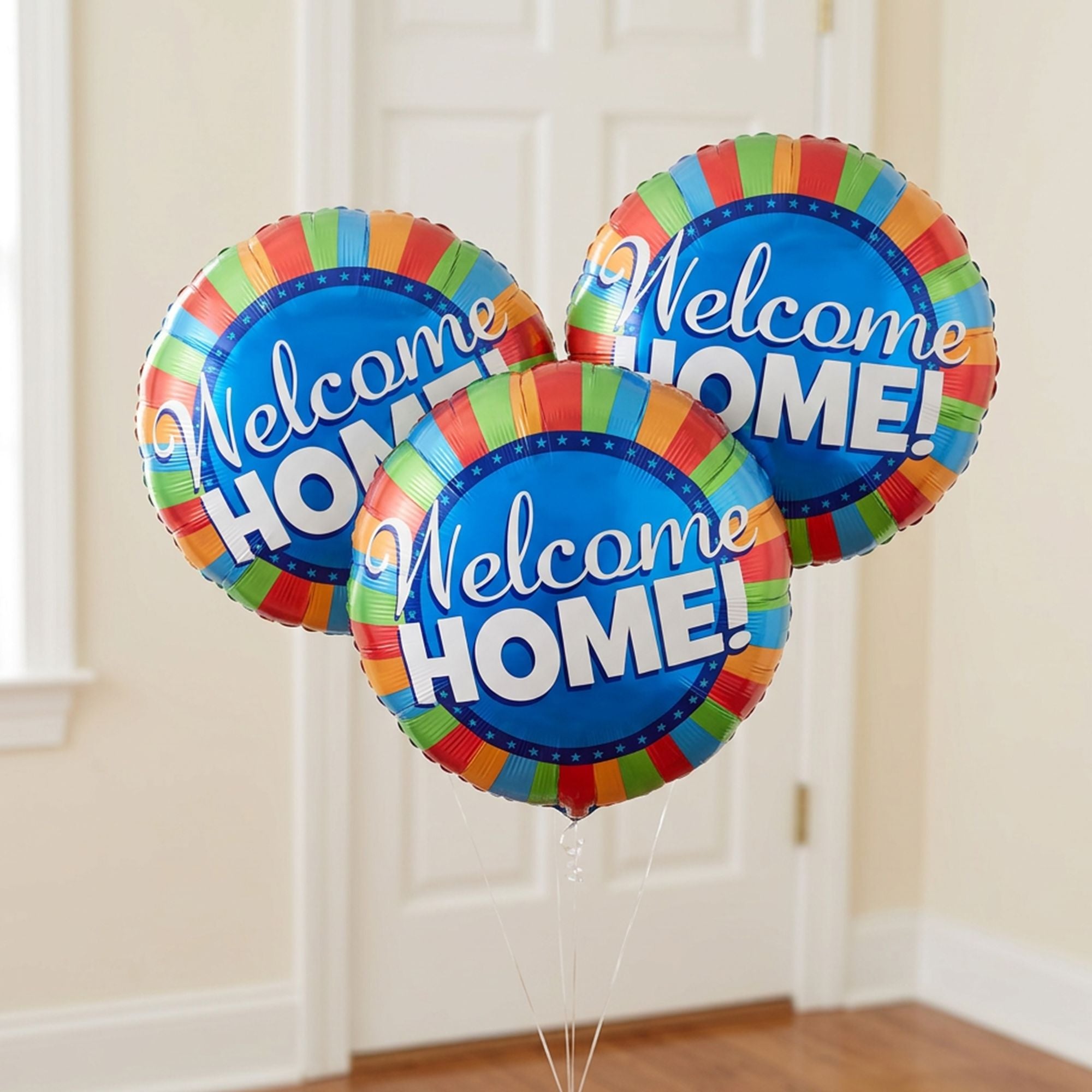 Welcome Home Foil Balloon Bouquet, 3pc