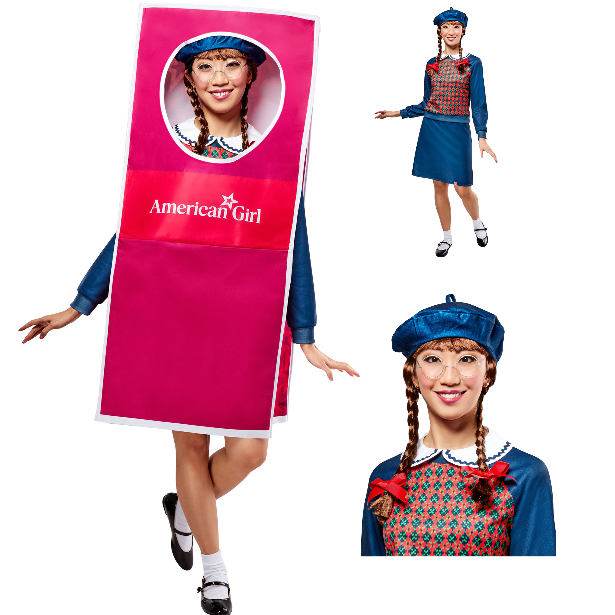 Women??s American Girl Molly McIntire Complete Costume Set