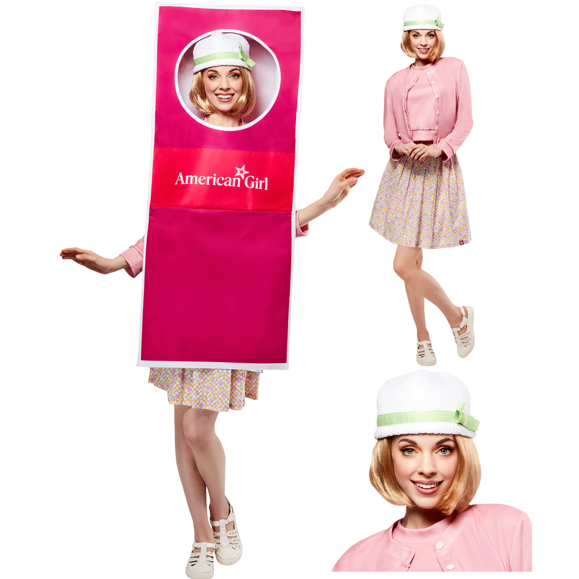 Women??s American Girl Kit Kittredge Complete Costume Set