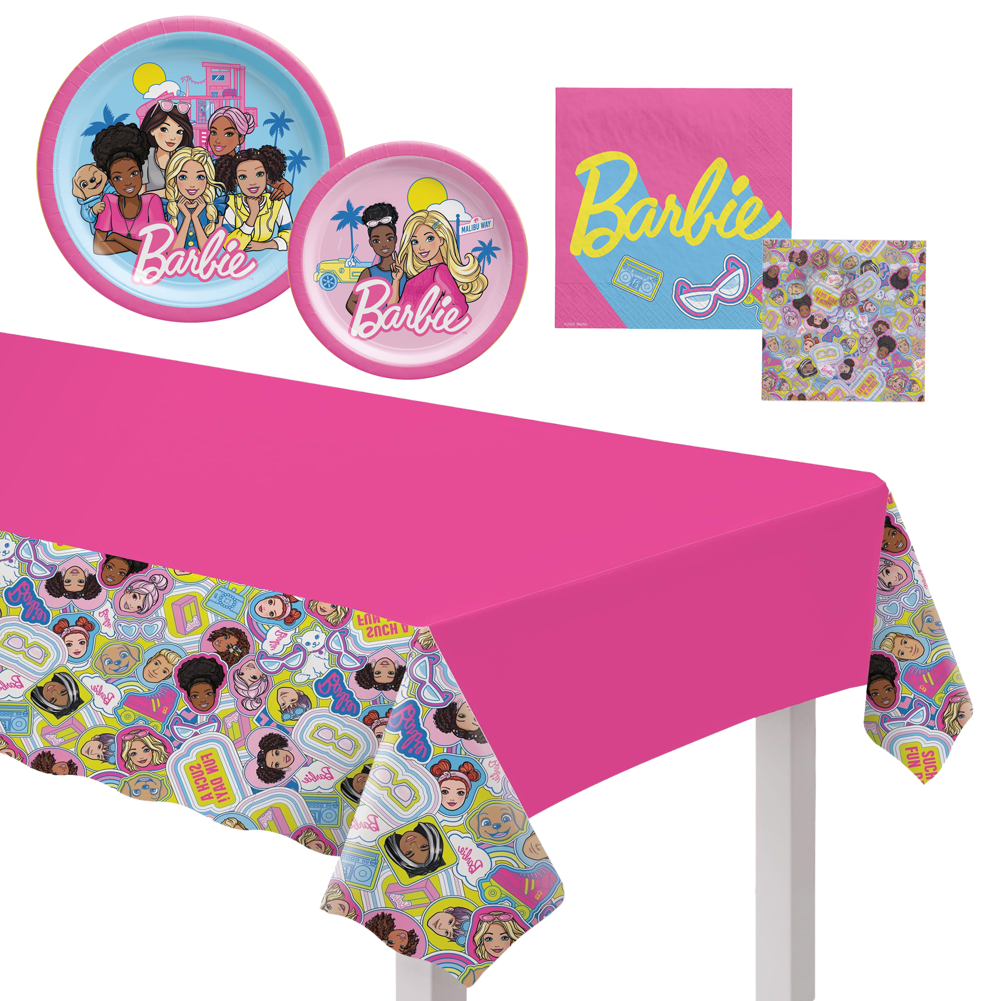 Barbie Party Kit for 8 Guests