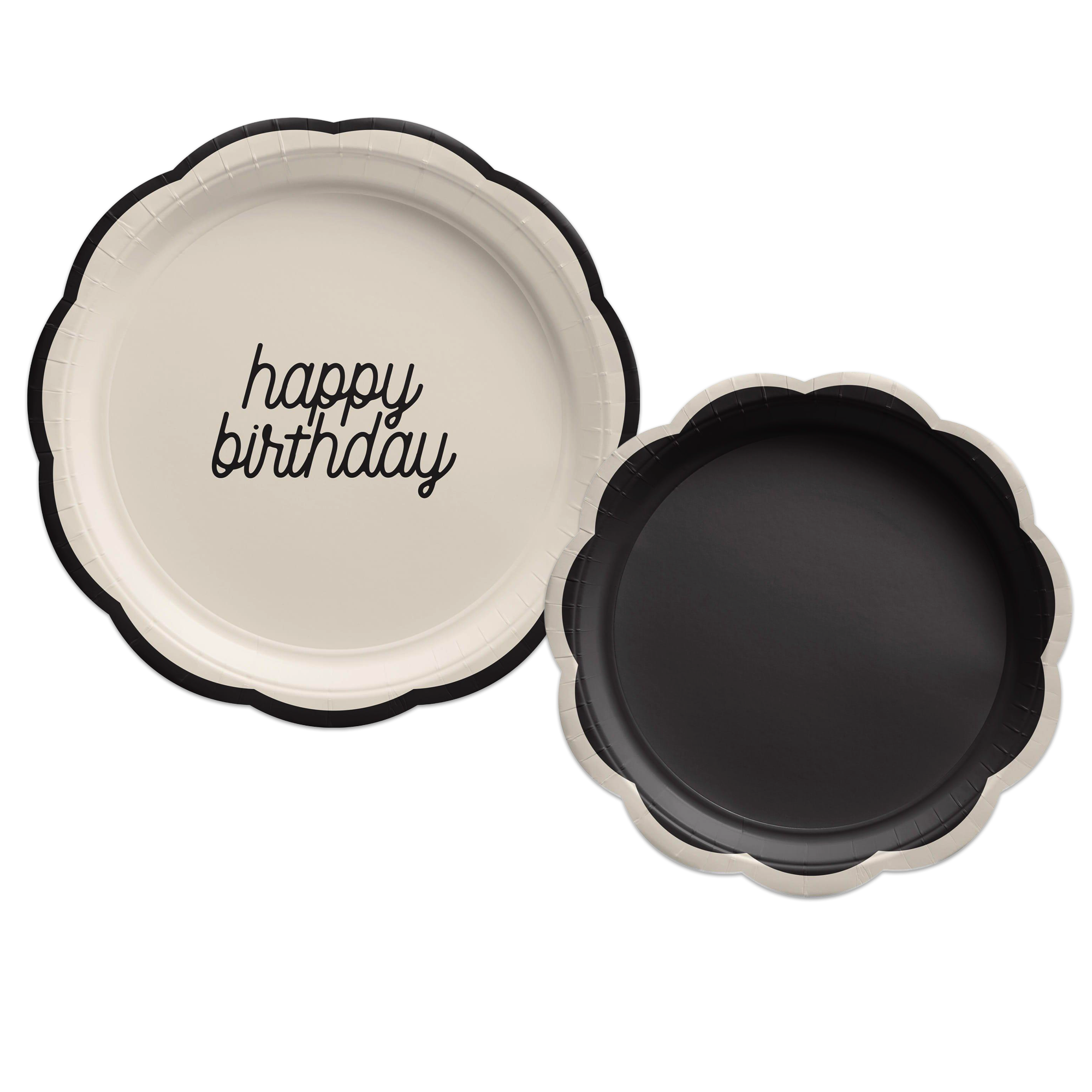 Birthday Chic Paper Plate, 8ct, Assorted Options