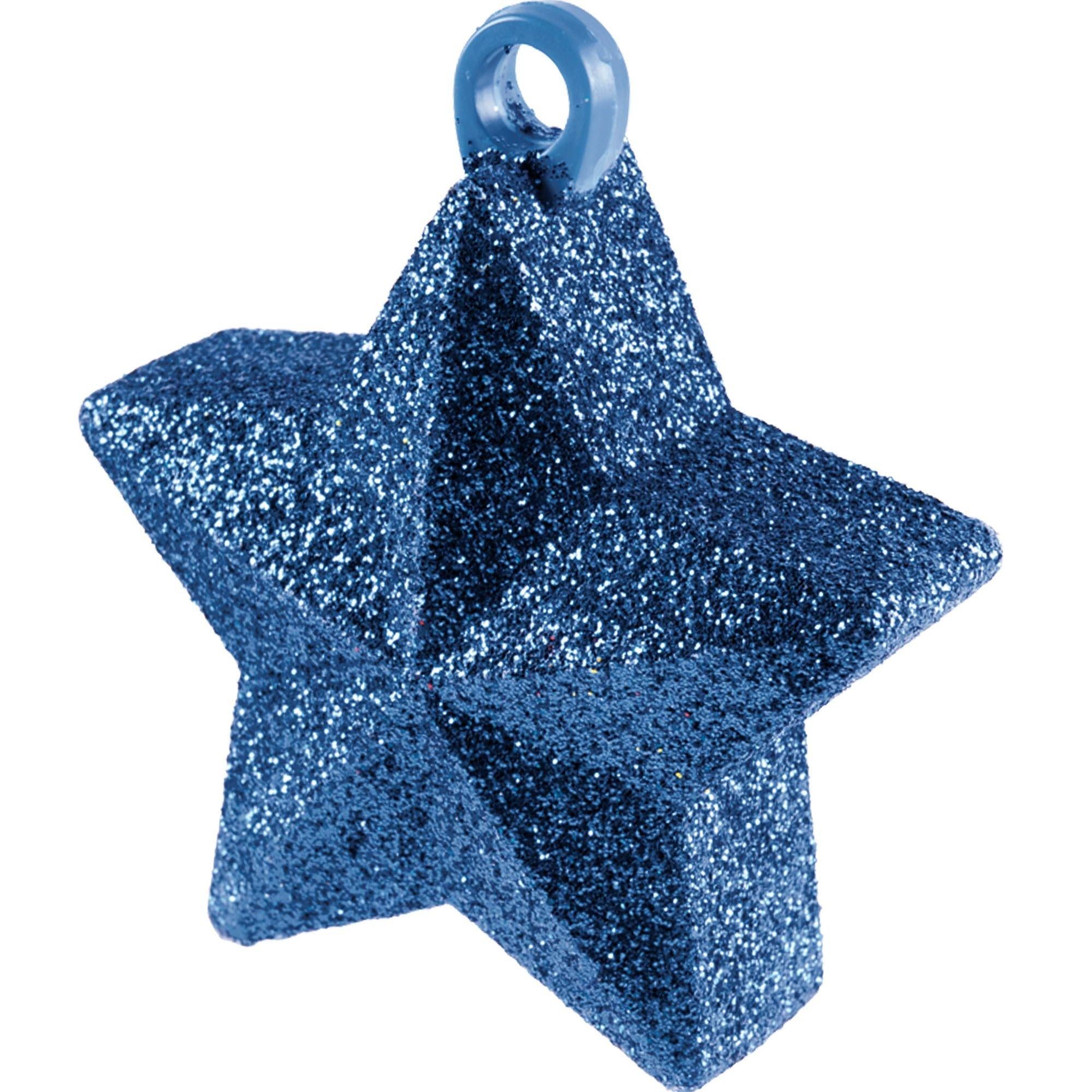 Glitter Star Balloon Weight, 6oz, Assorted Colors
