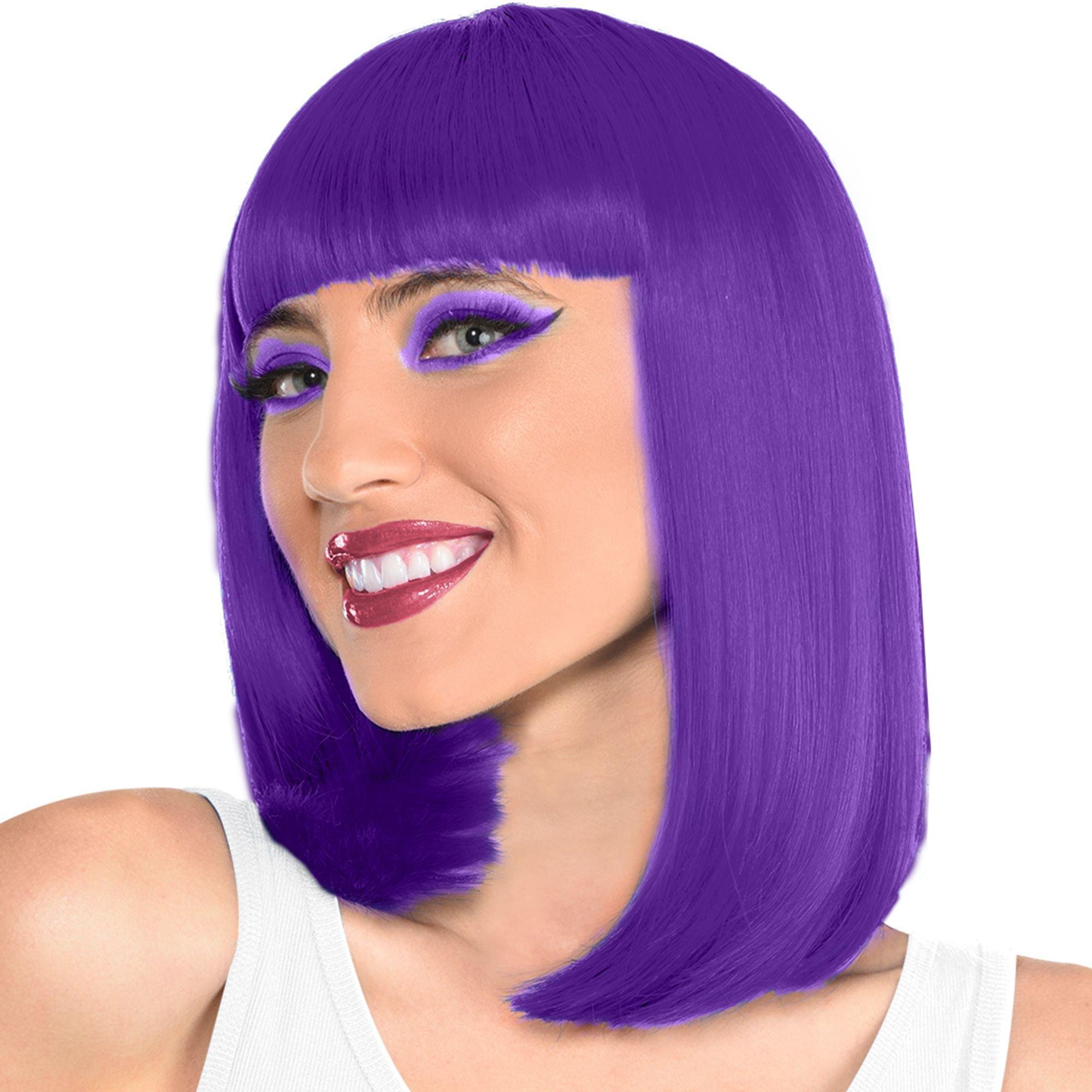 Long Bob Wig, Assorted Colors